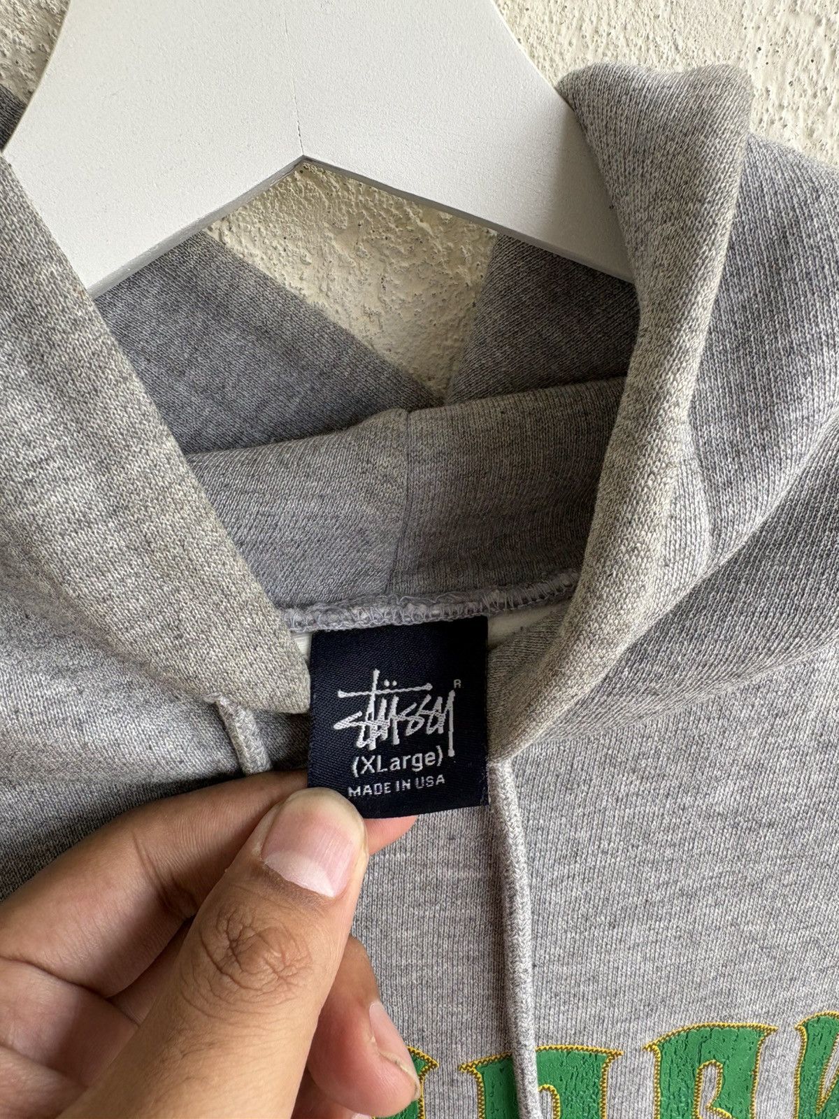 Stussy 90s Stussy Font Logo Hoodies Size US XL / EU 56 / 4 - 3 Thumbnail