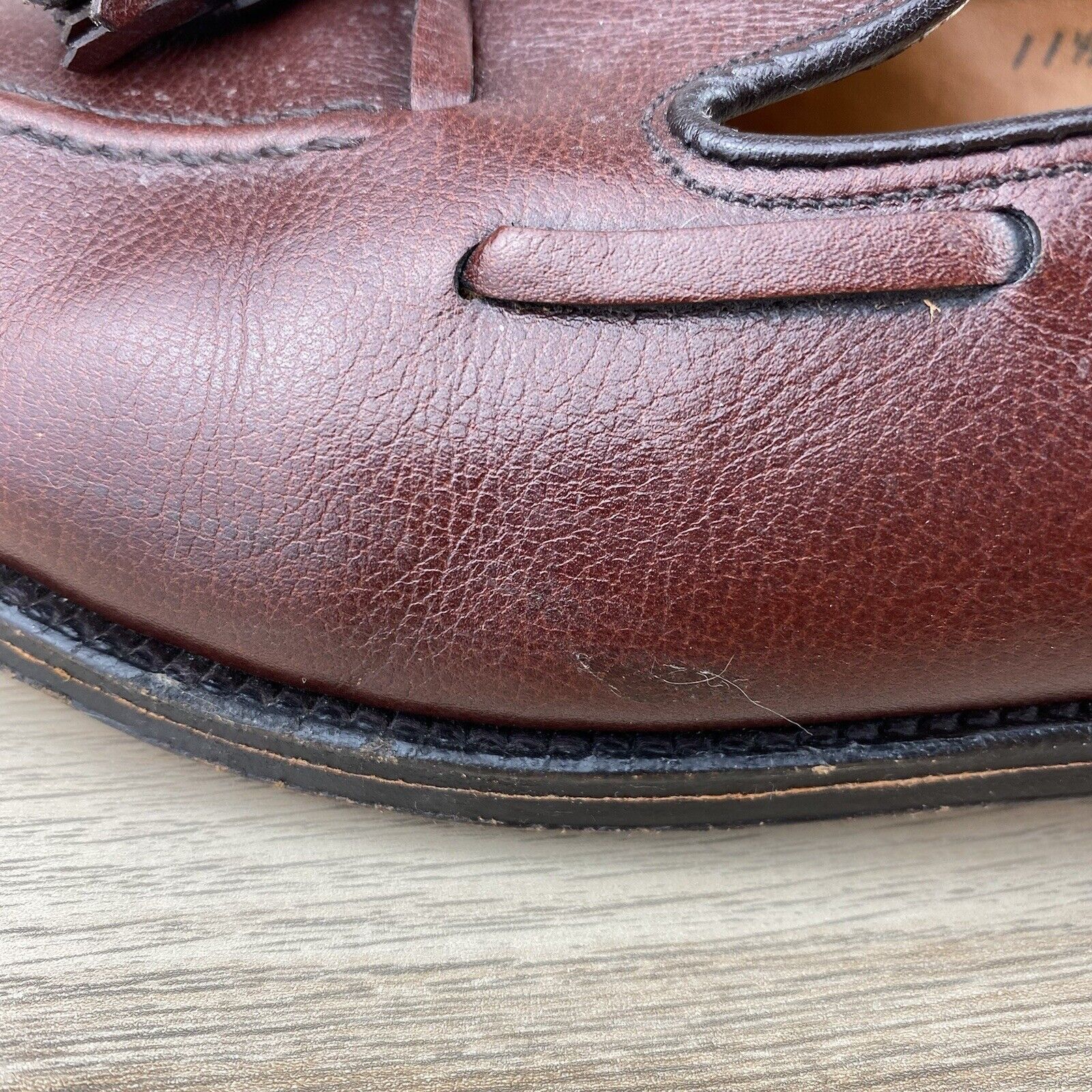 Alden Vintage Alden 668 Eljoy Tassel Slip On Loafer Leather 11.5 Size US 11.5 / EU 44-45 - 17 Thumbnail