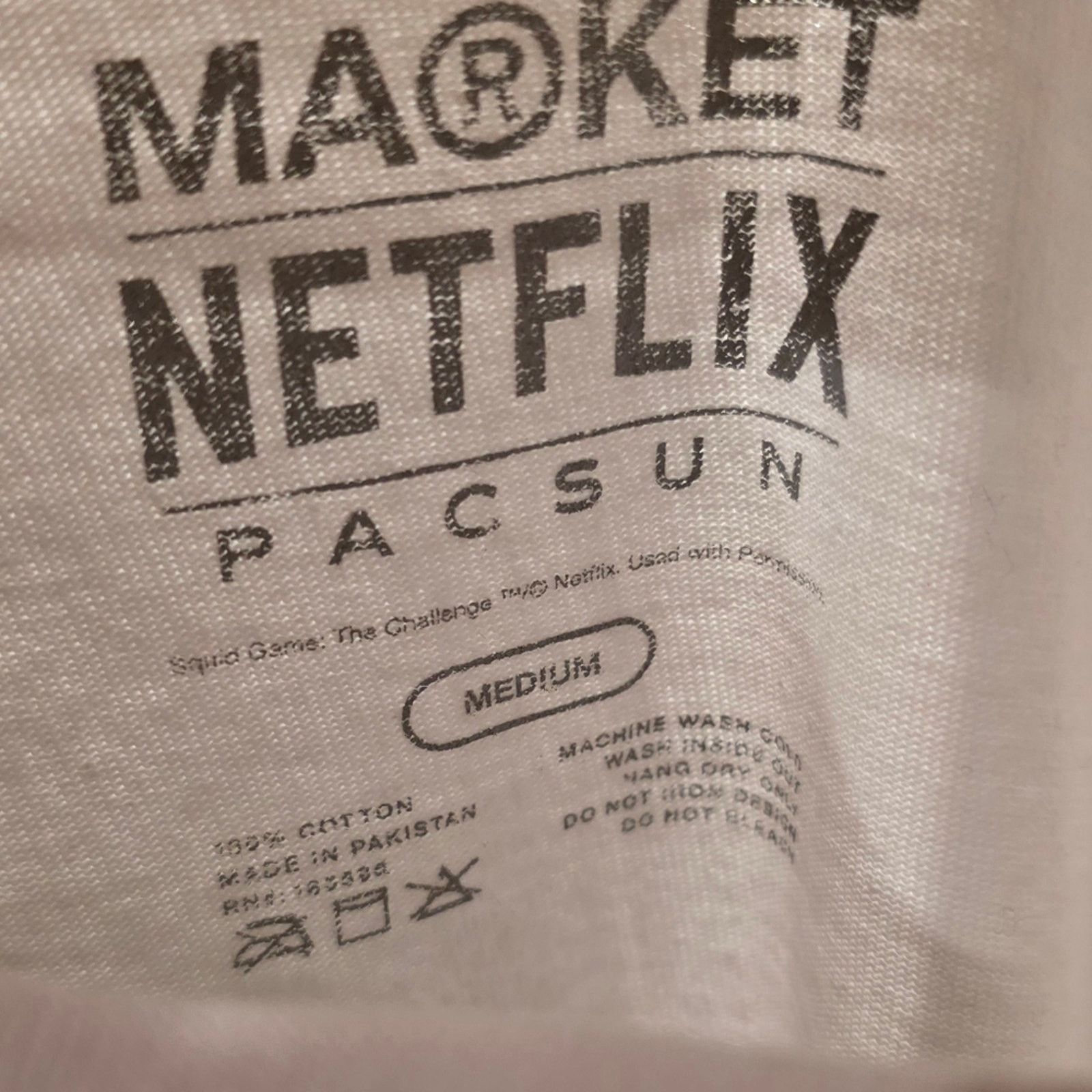 Pacsun PacSun Squid Game Graphic Tee Size US M / EU 48-50 / 2 - 3 Thumbnail