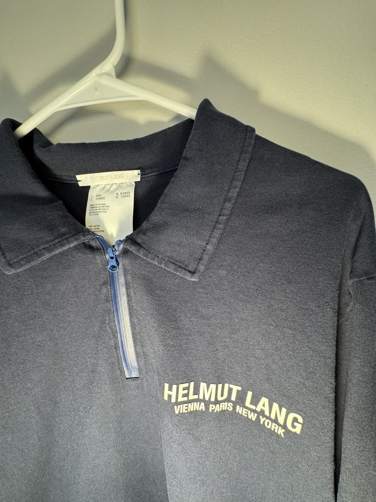 Helmut Lang Helmut Lang rugby L/S Size US L / EU 52-54 / 3 - 4 Thumbnail
