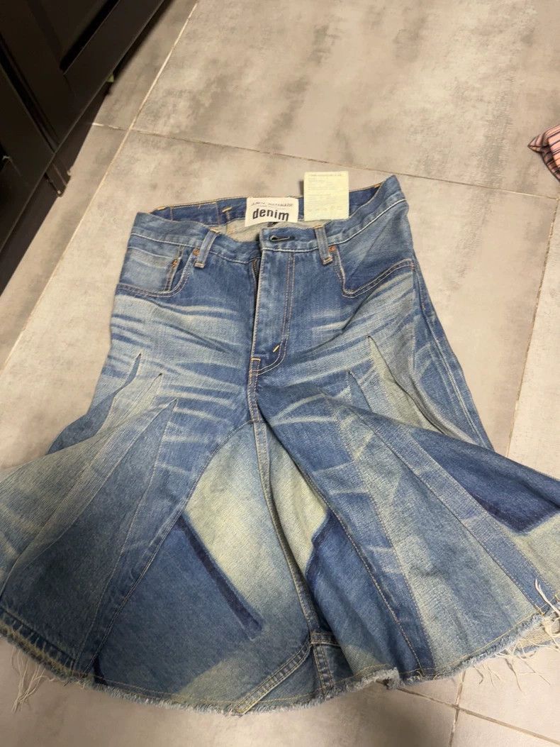 Junya Watanabe Junya Denim Half Skirt XS Size 24" / US 00 / IT 34 - 1 Thumbnail