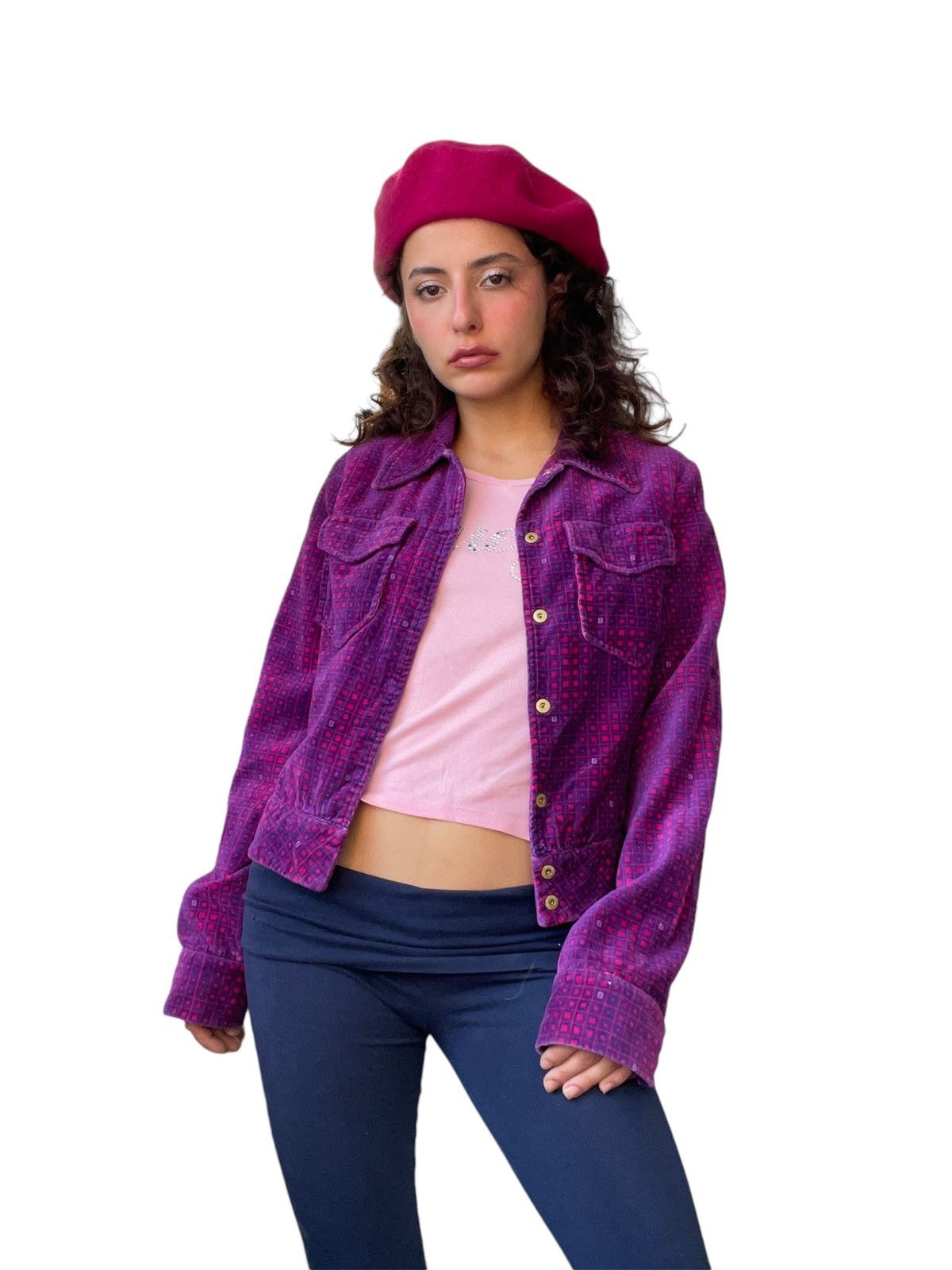 Fendi Vintage fendi monogram jacket Size S / US 4 / IT 40 - 1 Thumbnail