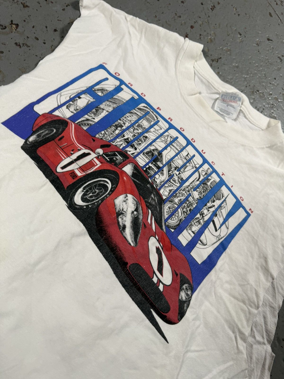 Ford Vintage Distressed Ford Racing Cutoff Shirt Size US M / EU 48-50 / 2 - 4 Thumbnail