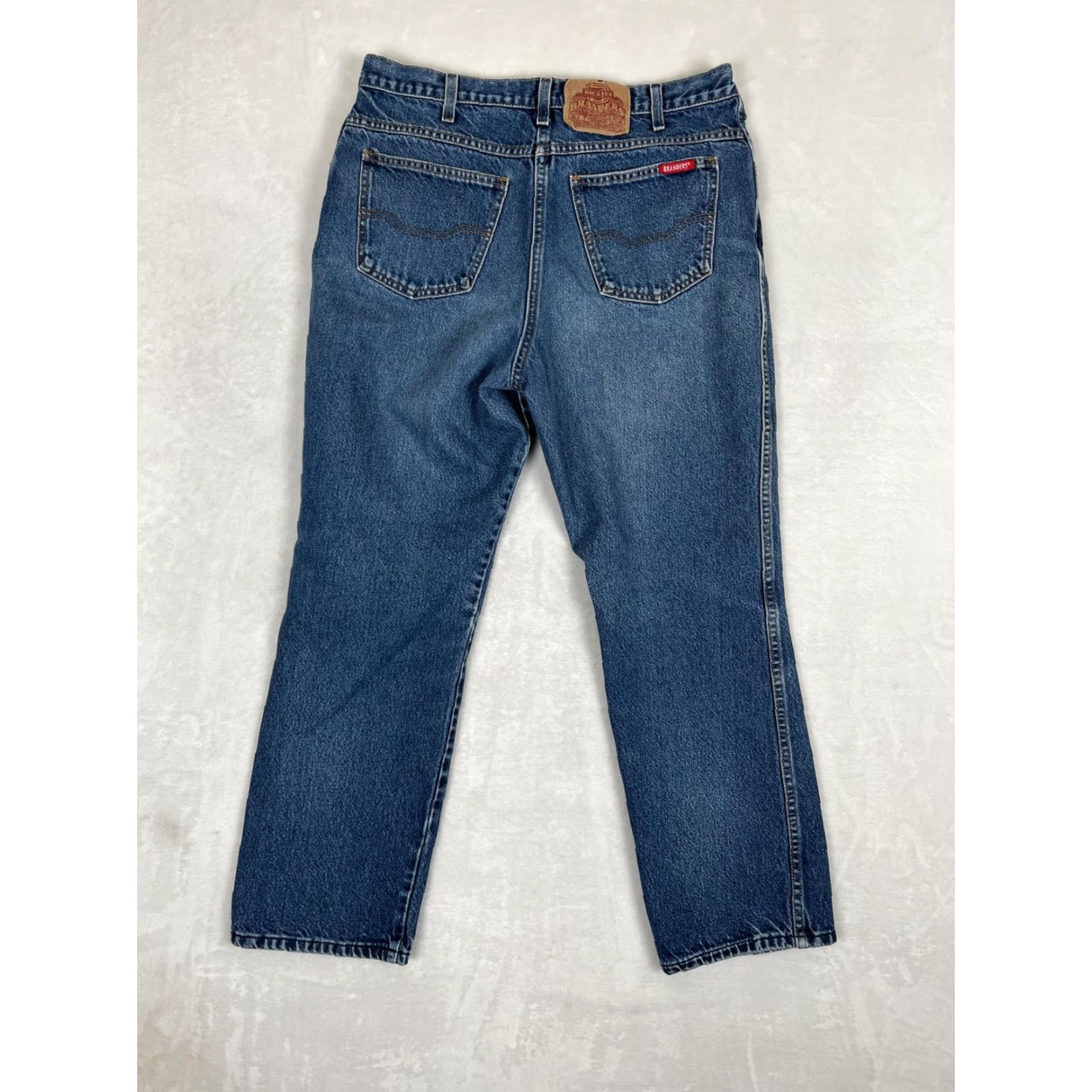 Dickies VINTAGE Dickies Jeans Mens 36x30 Blue Denim Straight Leg Classic Fit Pants Size US 36 / EU 52 - 5 Thumbnail