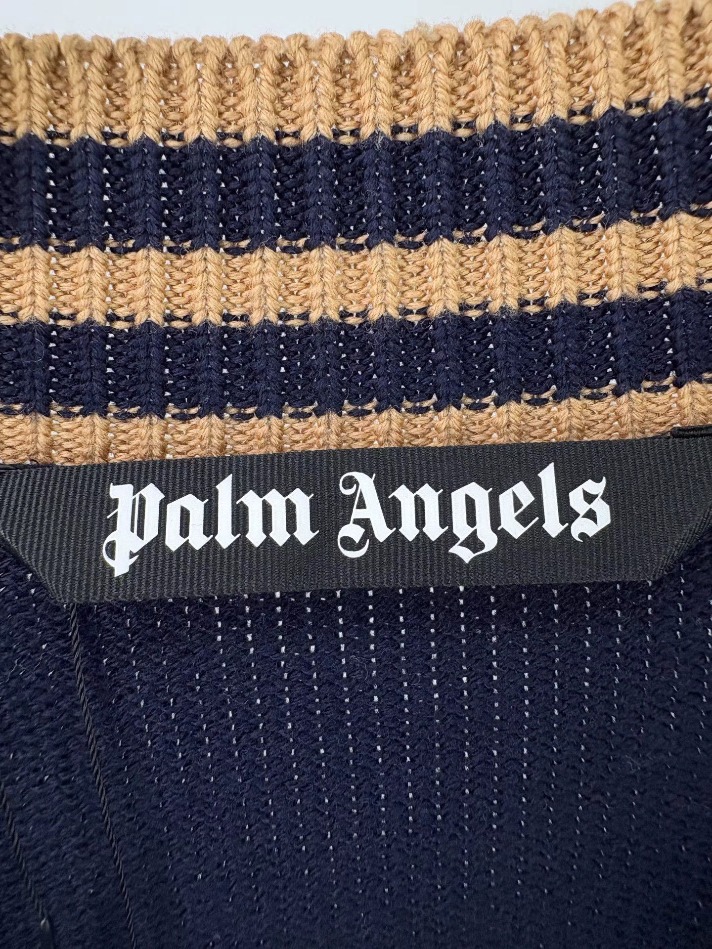 Palm Angels PALM ANGELS Bear Embroidered Wool Knit Cardigan Size US L / EU 52-54 / 3 - 4 Thumbnail
