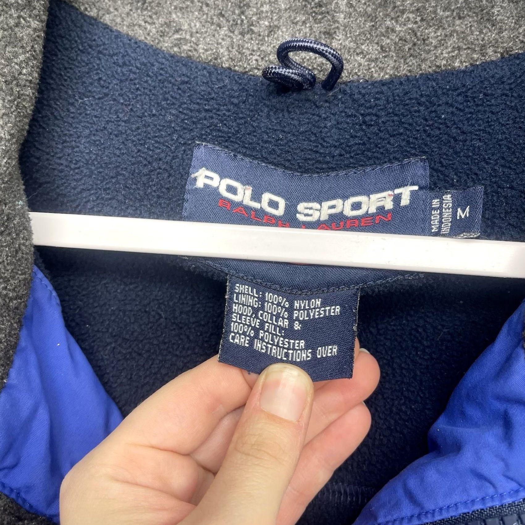 Ralph Lauren VINTAGE Polo Sport Ralph Lauren Nylon Jacket Mens Medium Size US M / EU 48-50 / 2 - 5 Thumbnail
