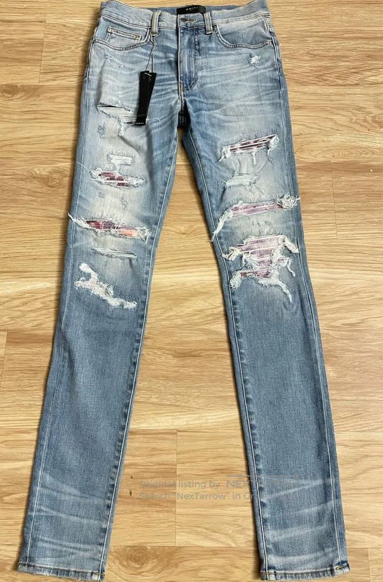 Amiri Amiri Classic Patchwork Denim Jeans, Size 31 Size US 31 - 1 Thumbnail