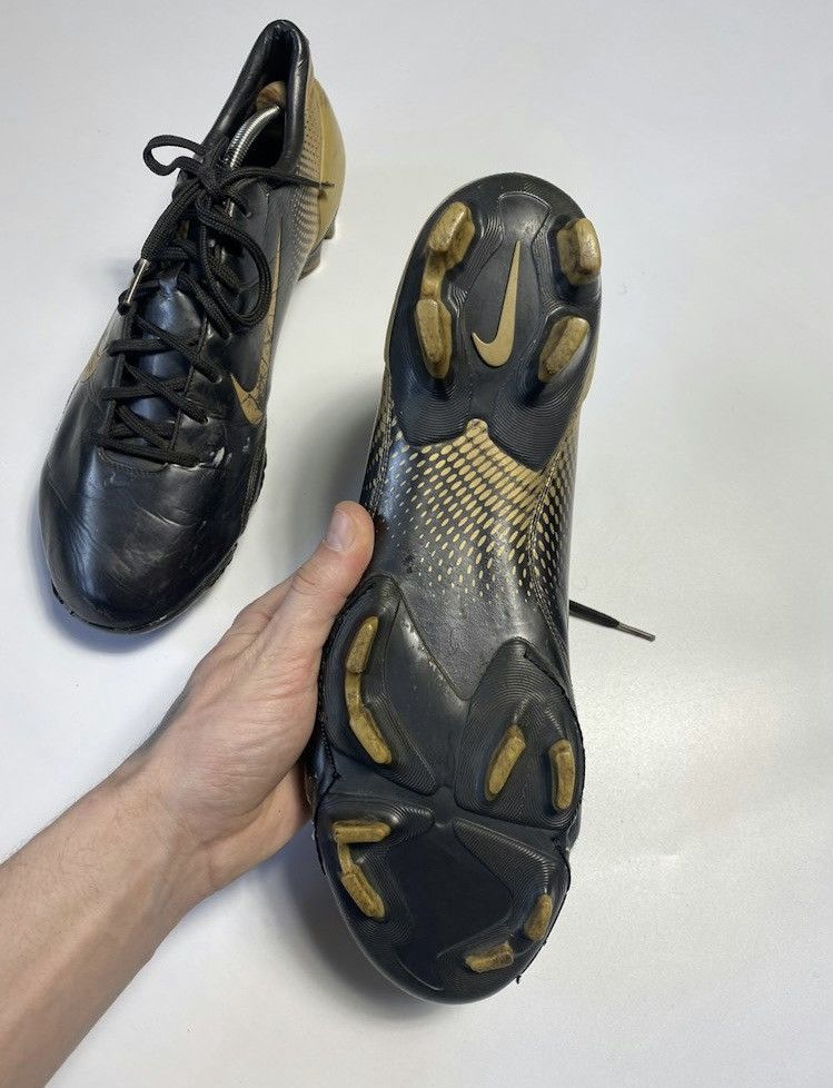 Nike Vintage Nike Mercurial vapor ll r9 chrome cleats boots rare Size US 12 / EU 45 - 8 Thumbnail
