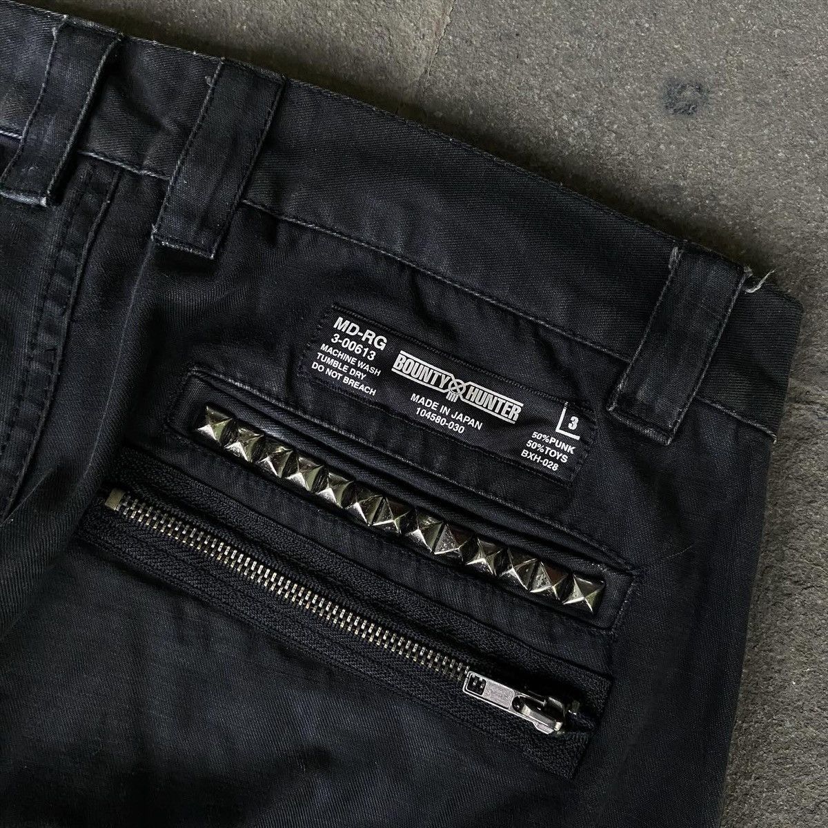 Bounty Hunter × Japanese Brand × Vintage Bounty Hunter Studded Pocket Pants Size US 32 / EU 48 - 2 Thumbnail