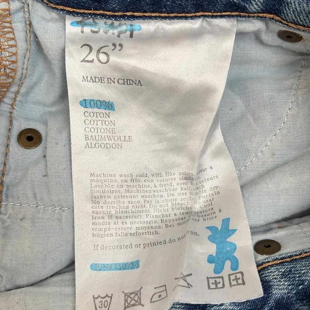 Ksubi KSUBI Skinny Flare Kickn Placid Acid 098 Jeans Size 26 Size 26" / US 2 / IT 38 - 9 Thumbnail
