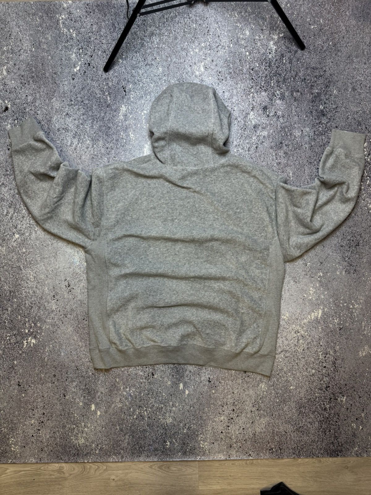 Gap × Vintage 💥CRAZY GAP FLEECE HOODIE YEEZY STYLE BIG LOGO Size US XL / EU 56 / 4 - 14 Thumbnail