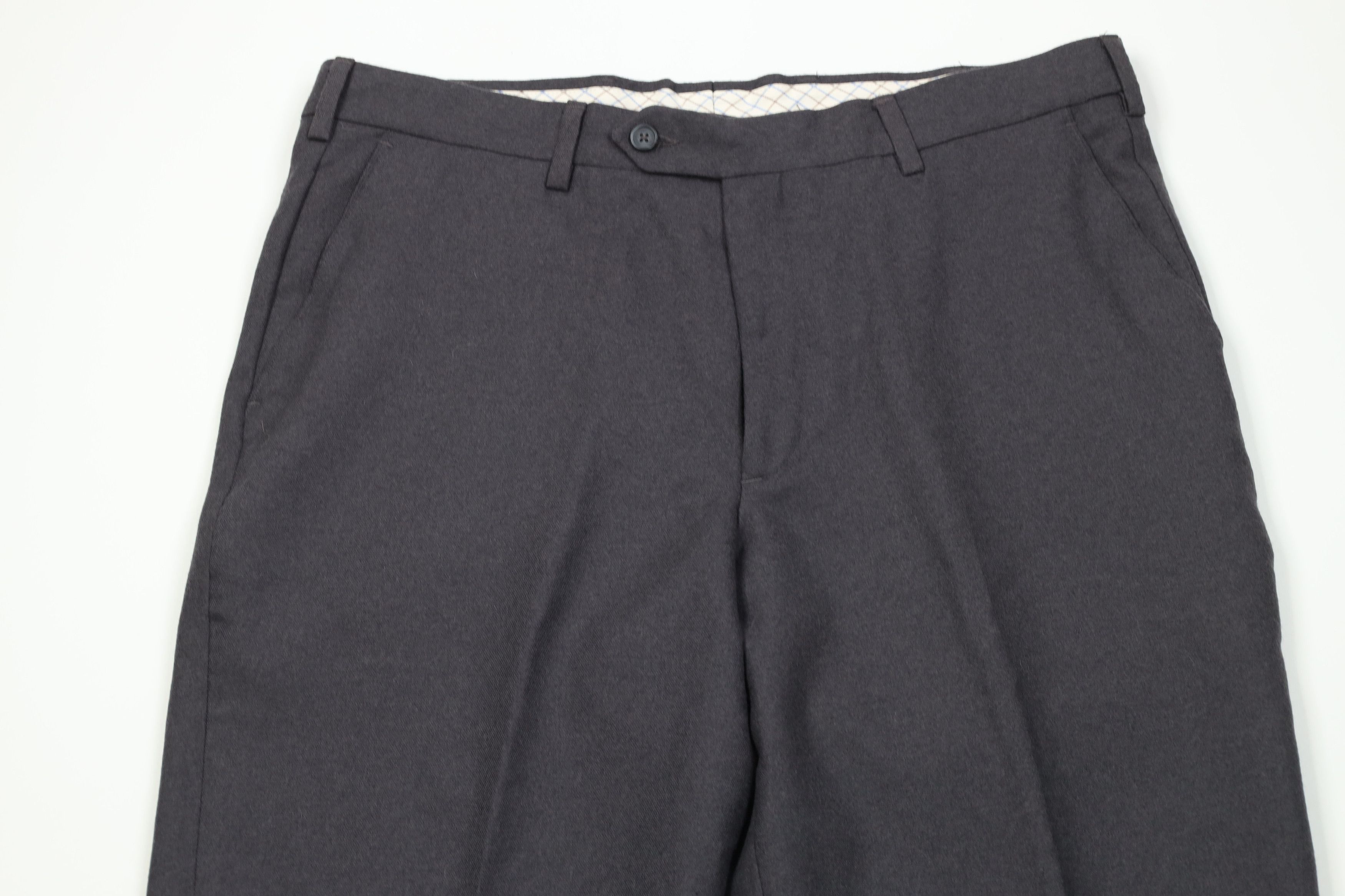 Vintage 90s Streetwear Wide Leg Chino Pants Trousers Gray