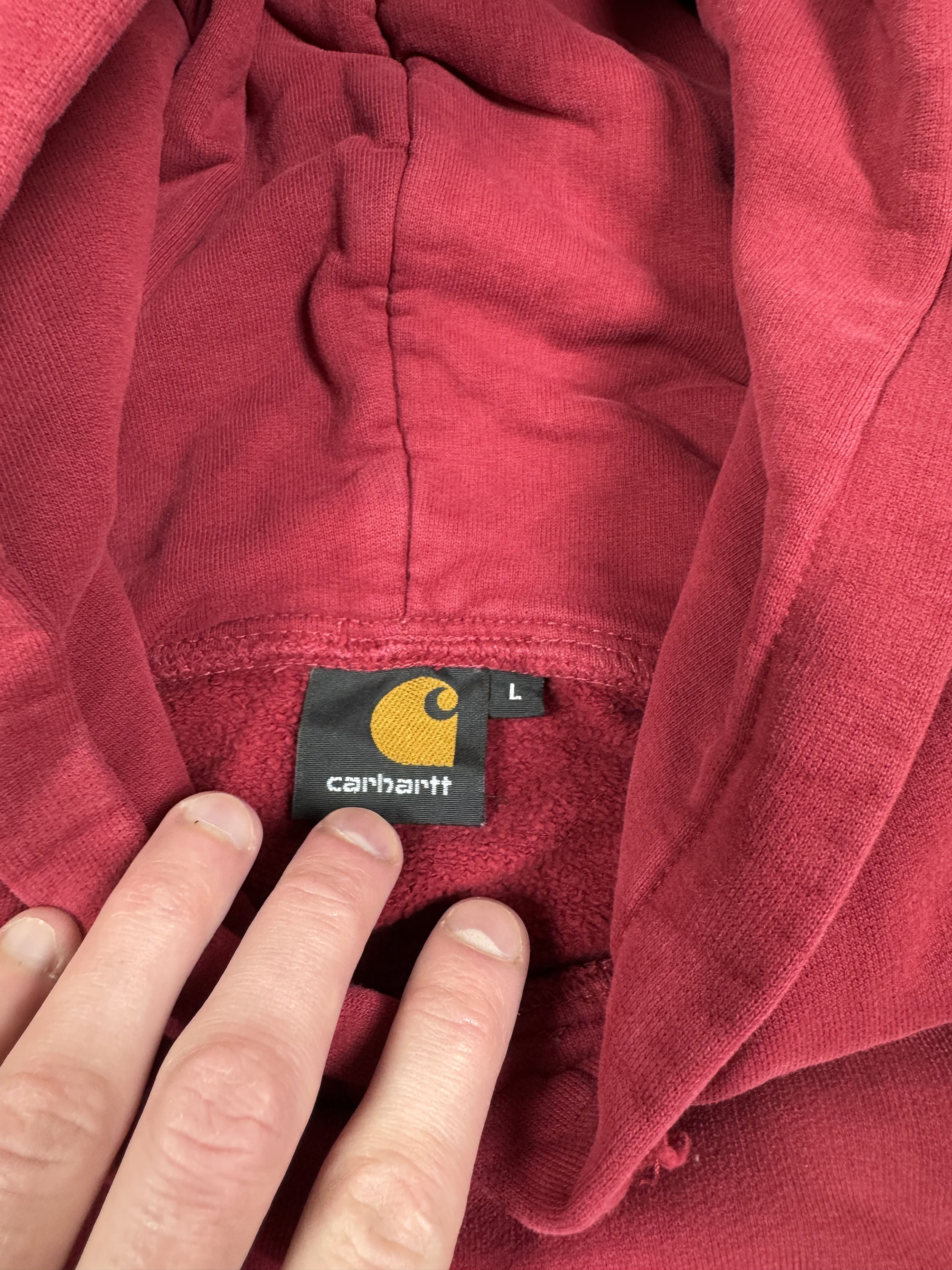 Carhartt VTG Carhartt Baggy Hoodie 2000s Style Size L Y2K Retro Size US L / EU 52-54 / 3 - 5 Thumbnail
