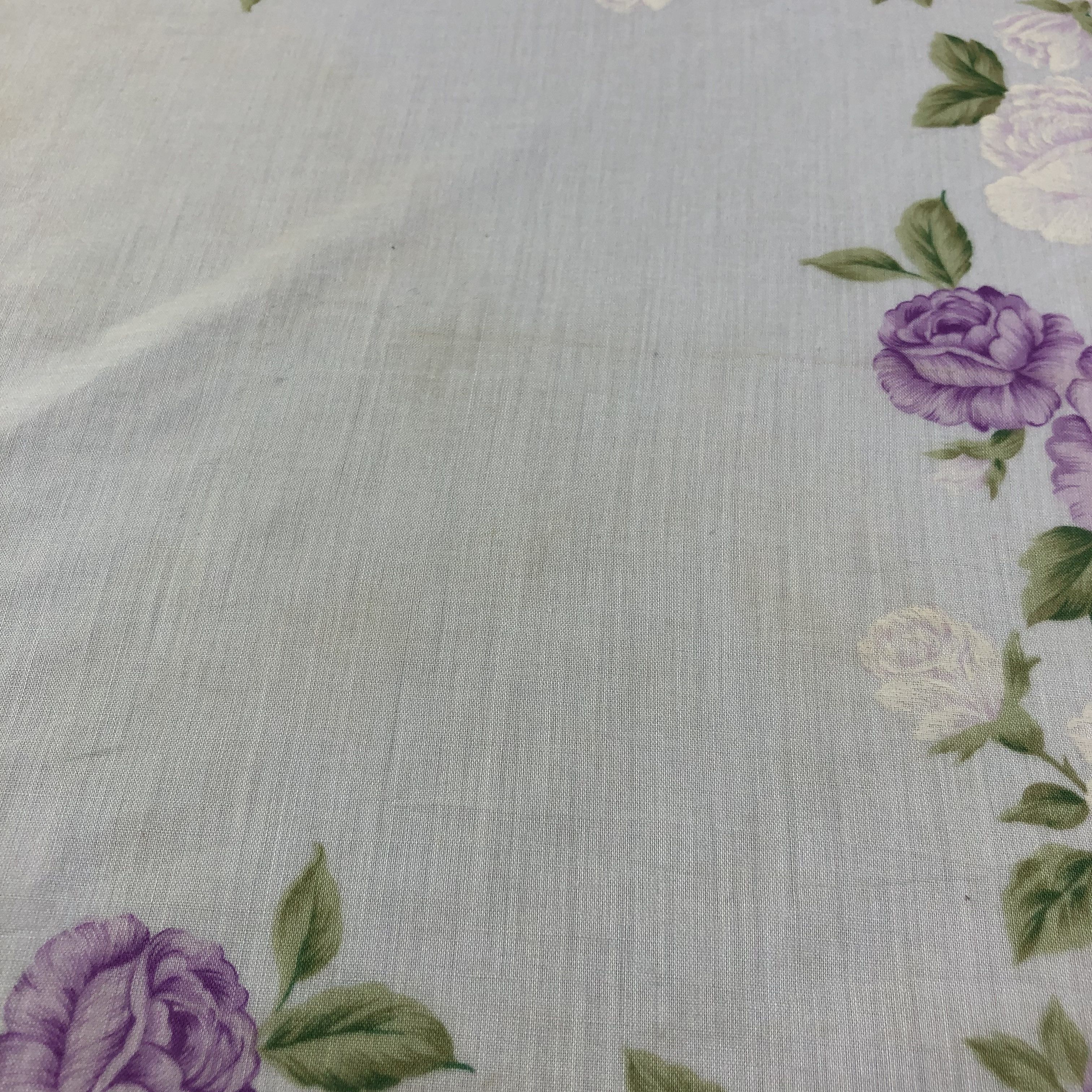 Hanae Mori × Vintage Hanae Mori Floral Handkerchief Neckerchief Bandana H1769 Size ONE SIZE - 5 Thumbnail