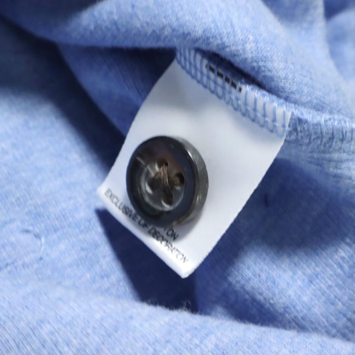 Cremieux Daniel Cremieux Henley Neck Patch Solid Long Sleeve Sweater Blue Men's XL Shirt Size US XL / EU 56 / 4 - 7 Thumbnail
