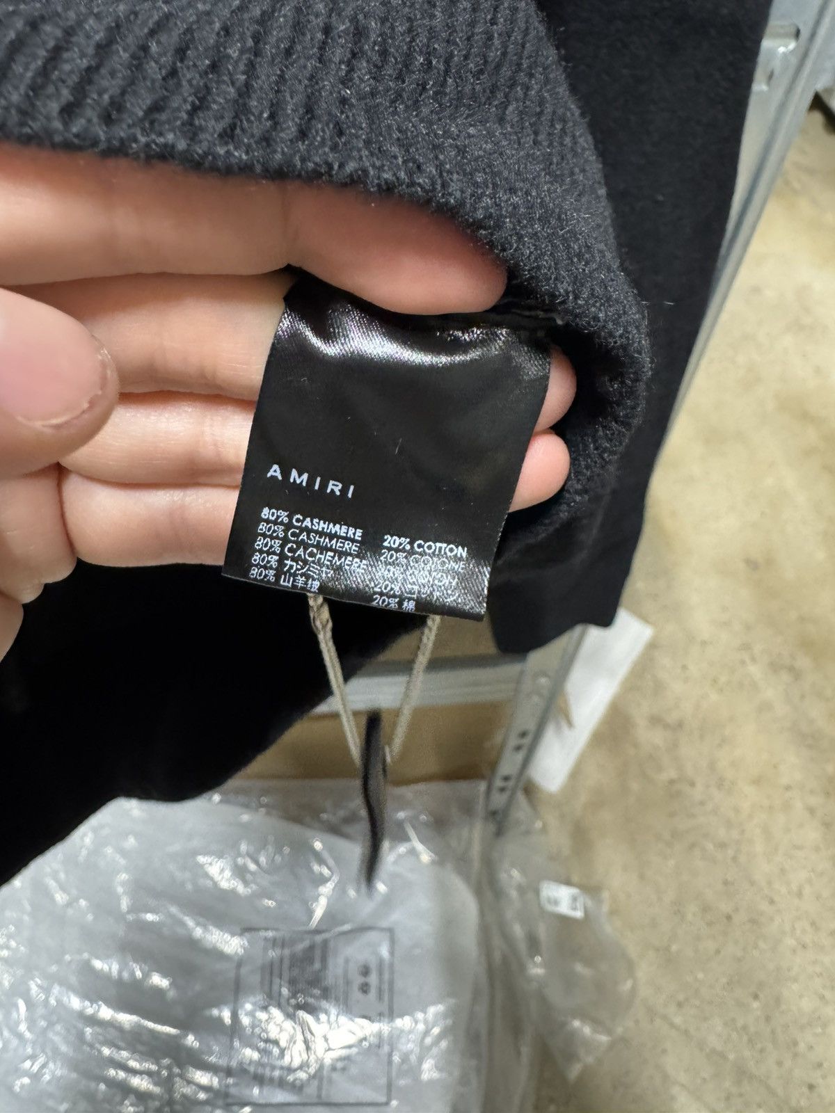 Amiri Amiri Cashmere Crystal Ball Sweater NEW 1250$ Size US XXL / EU 58 / 5 - 5 Thumbnail