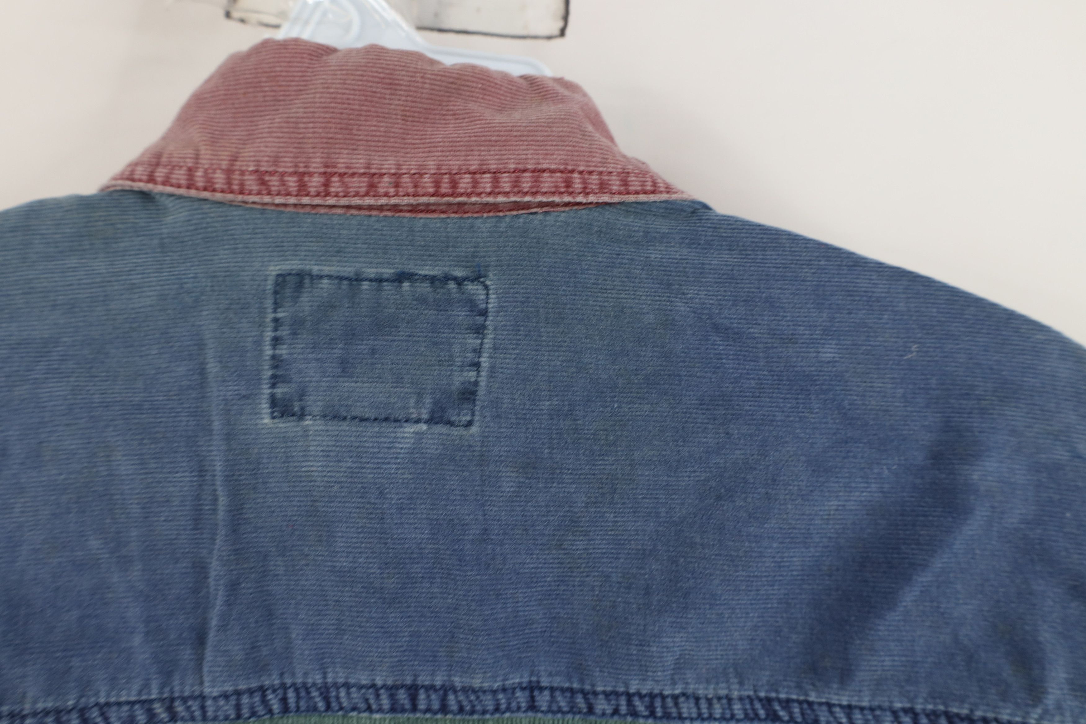 Vintage Deadstock Vintage 90s Streetwear Block Corduroy Button Shirt Size S / US 4 / IT 40 - 13 Thumbnail