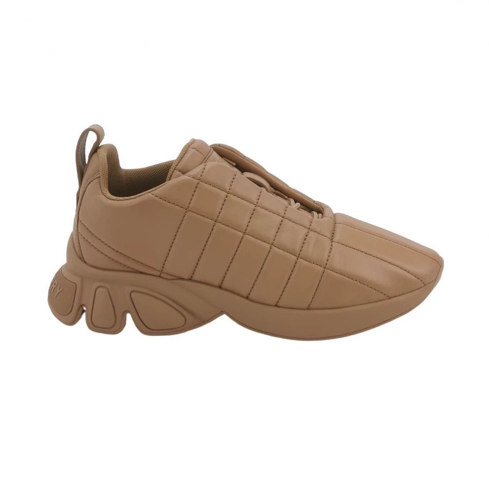 Burberry Burberry Leather Quilted Round-Toe Lace-Up Shoes Size US 7 / IT 37 - 1 Thumbnail