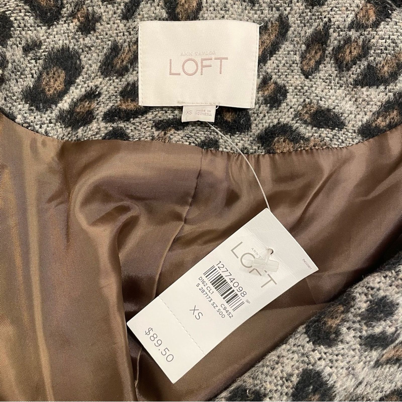 Loft Ann Taylor LOFT Leopard Print Blazer XS Size XS / US 0-2 / IT 36-38 - 12 Thumbnail