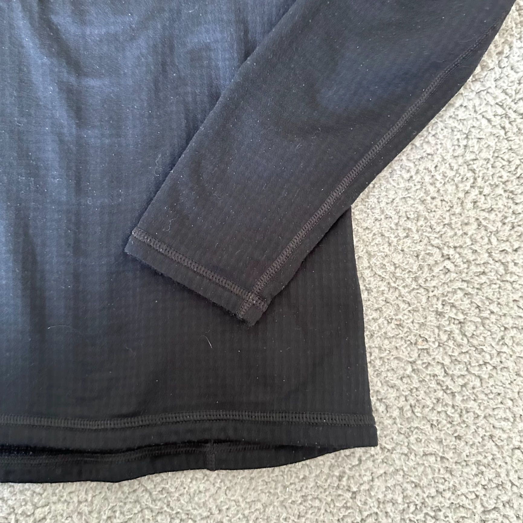 Patagonia Patagonia Sweatshirt Womens L Black Fleece 1/4 Zip Spandex Polyester Pullover Mock Neck 80s 90s All Seasons Womens Size L / US 10 / IT 46 - 4 Thumbnail