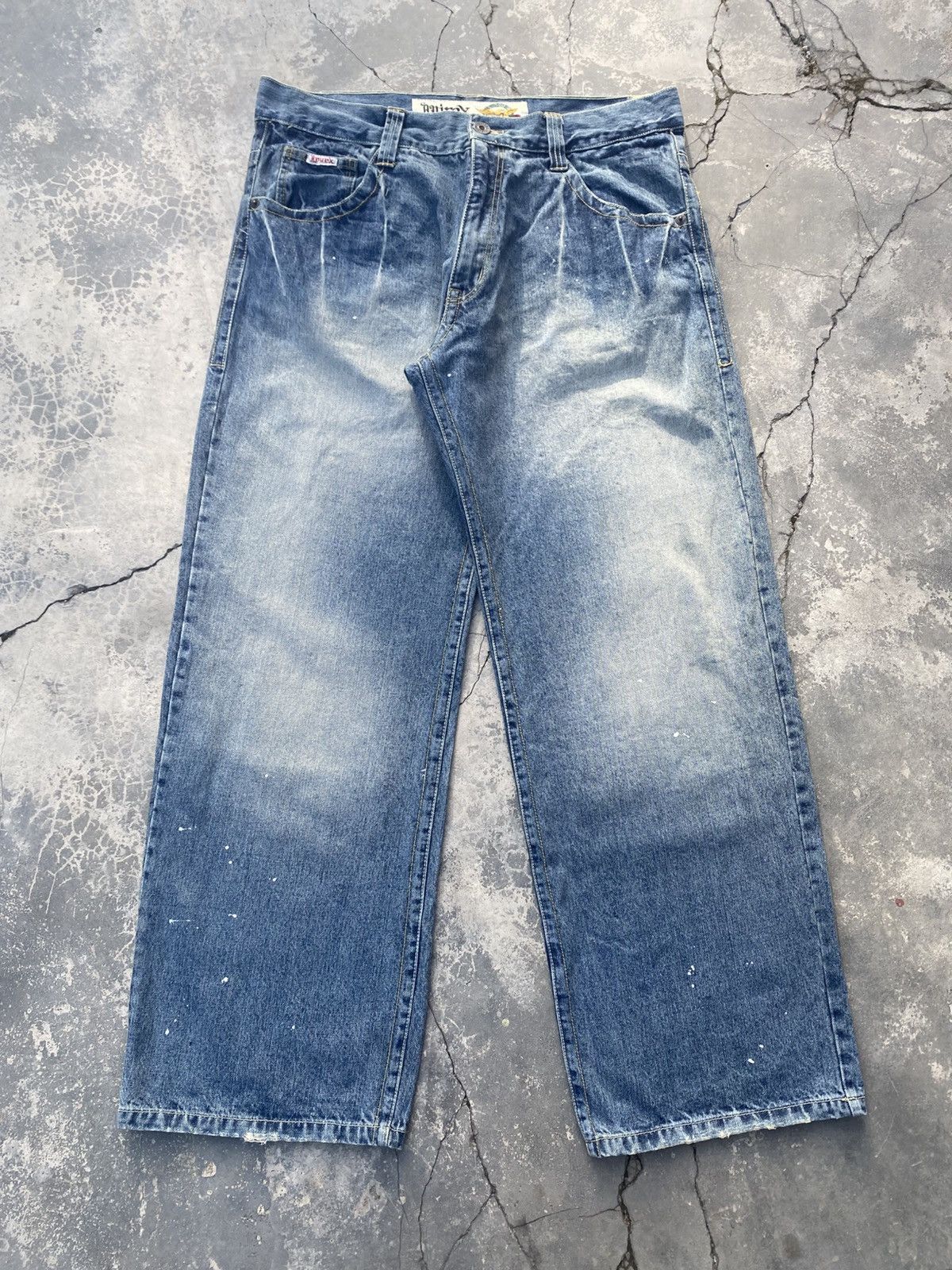 Avirex AVIREX Baggy Jeans ACNE STUDIO BALENCIAGA Size US 38 / EU 54 - 1 Thumbnail
