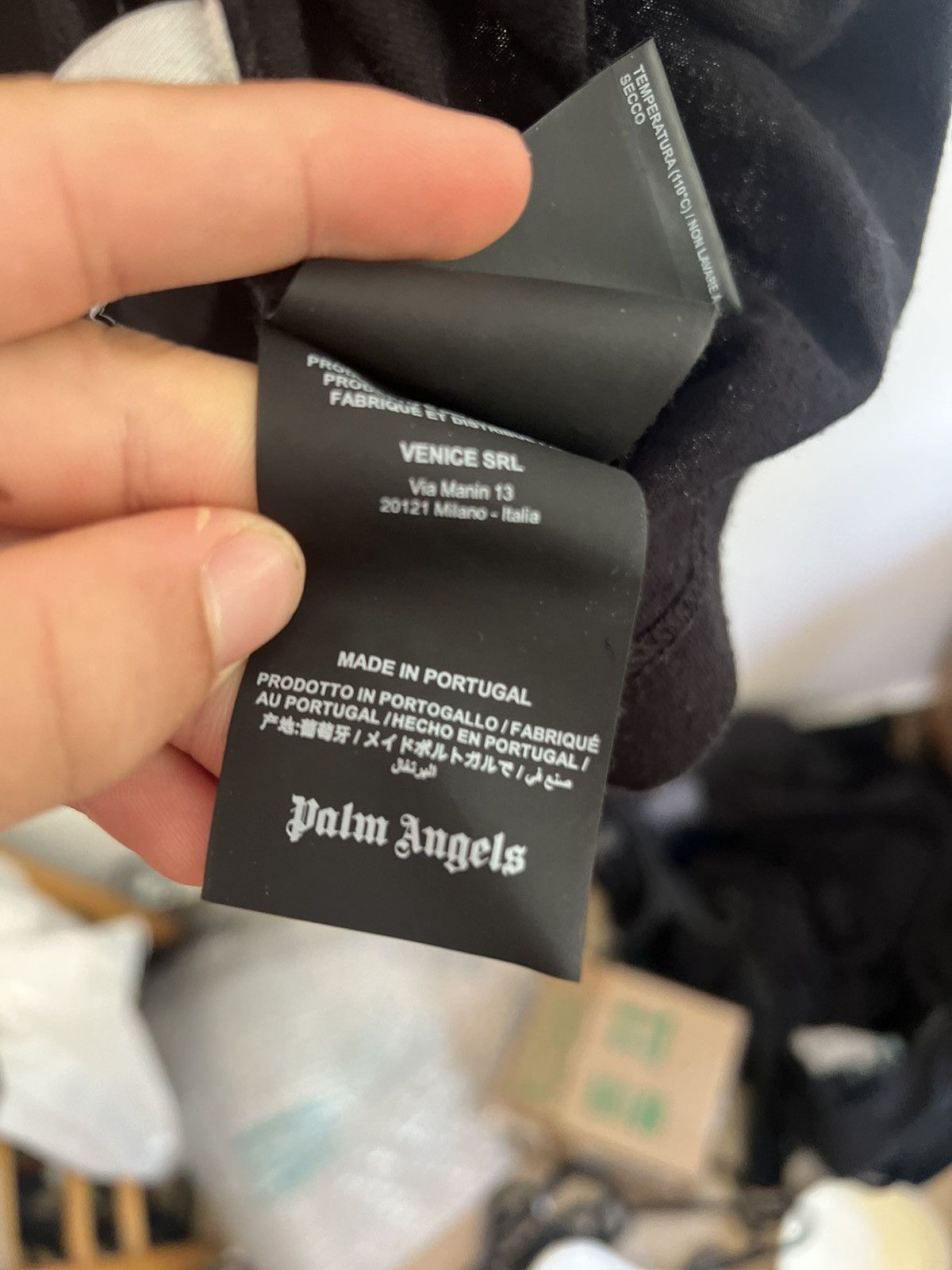 Palm angels small logo TEE