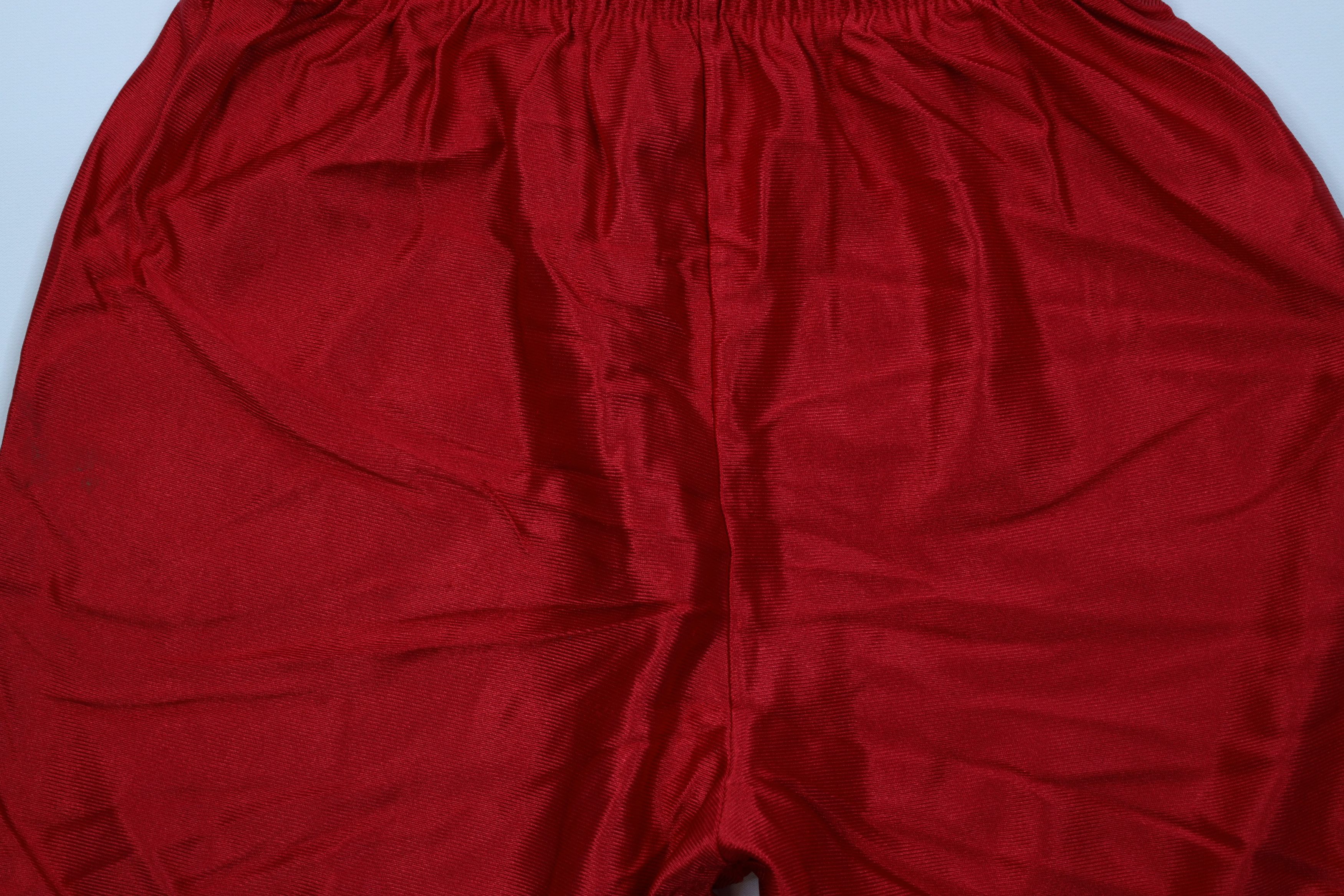 Vintage Vintage 90s Streetwear Silky Dazzle Above Knee Shorts Red Size US 30 / EU 46 - 3 Thumbnail