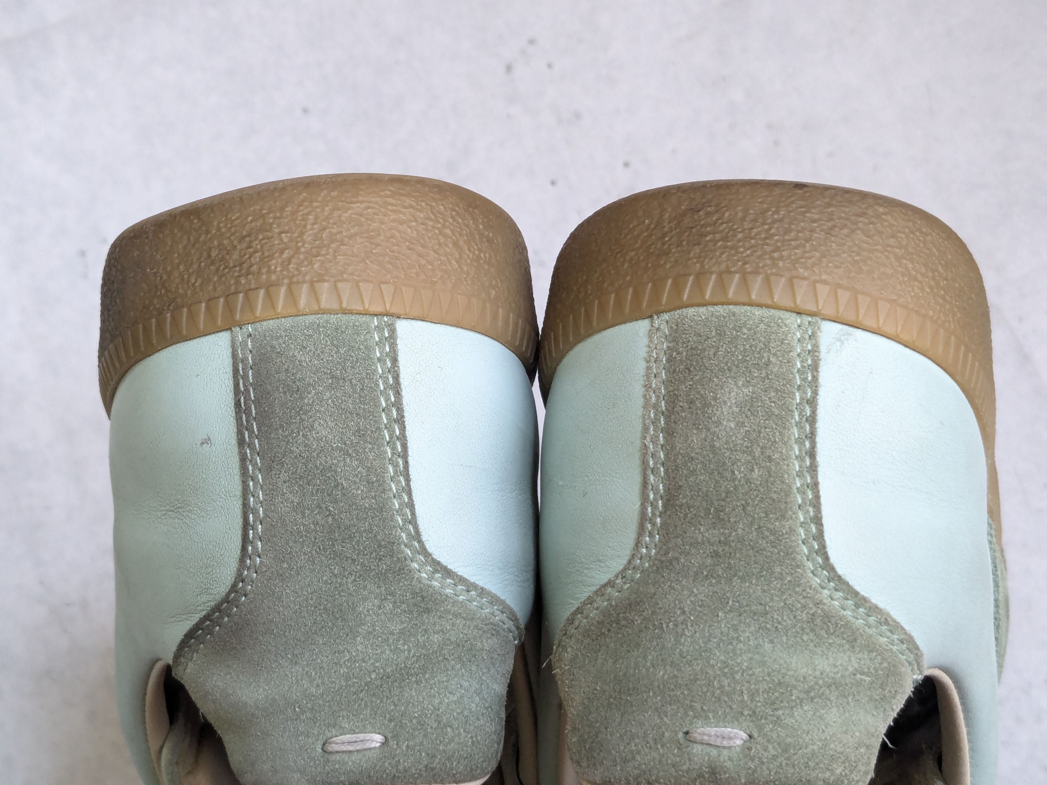 Maison Margiela Maison Margiela Green Replica Sneakers 12 45 Low Tops Size US 12 / EU 45 - 16 Thumbnail