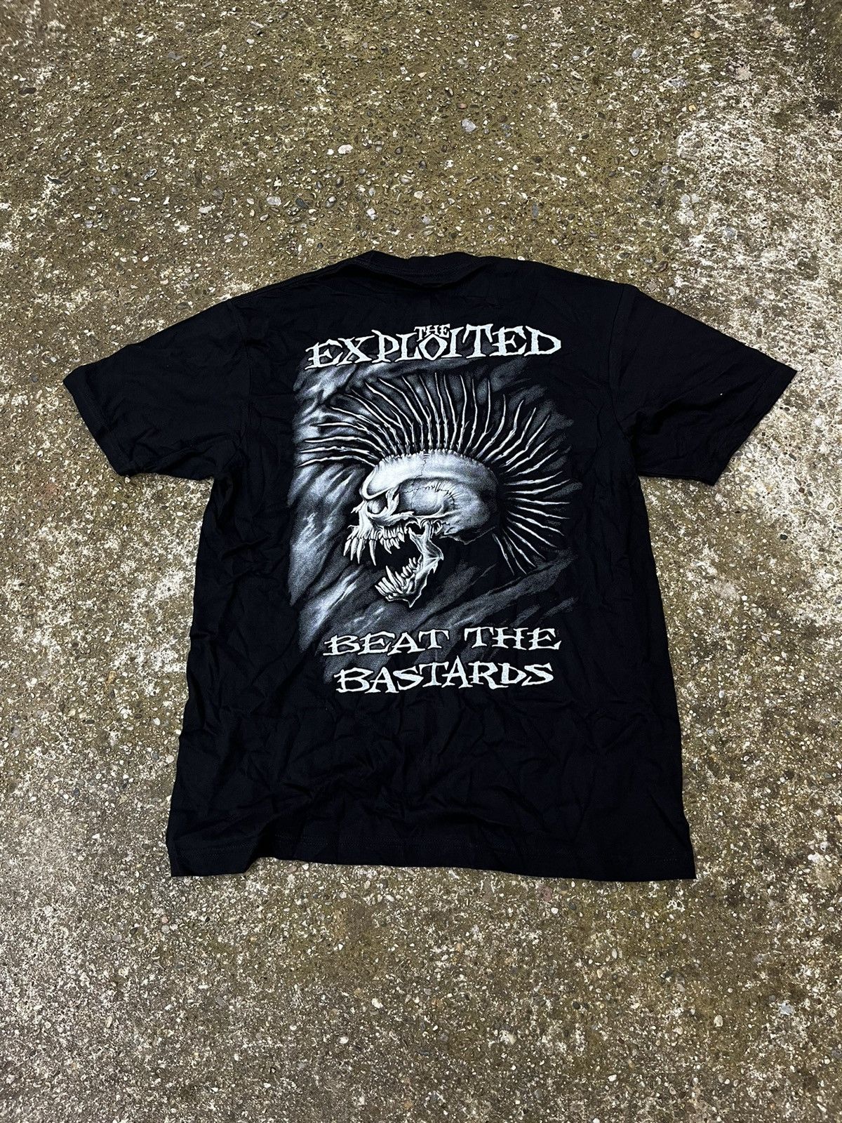 Band Tees × Vintage The Exploited Beat The Bastards vintage t-shirt Size US L / EU 52-54 / 3 - 4 Thumbnail