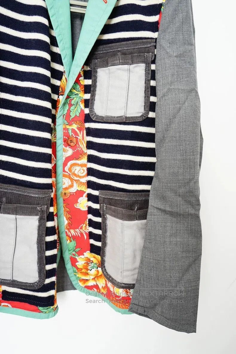 Comme des Garcons Comme des Garcons Phoenix Patchwork Blazer. Size US S / EU 44-46 / 1 - 5 Thumbnail