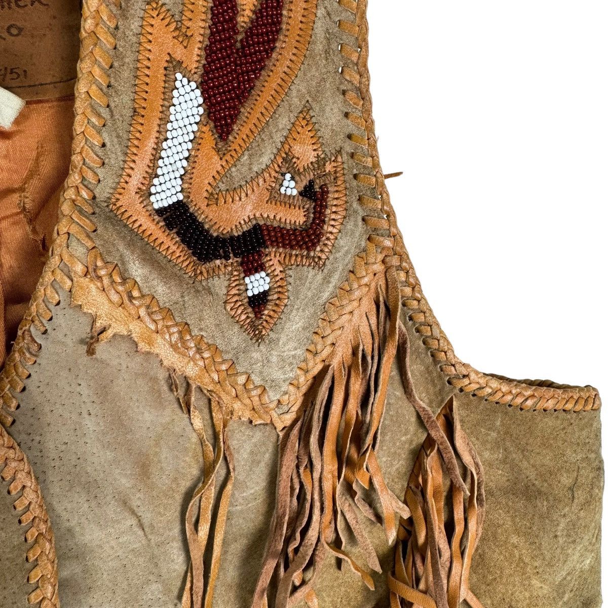 Cowboy Equipment 🔥MEALEY’S PITIC LEATHER ARTURO FRINGE WESTERN NATIVE VEST Size US S / EU 44-46 / 1 - 4 Thumbnail