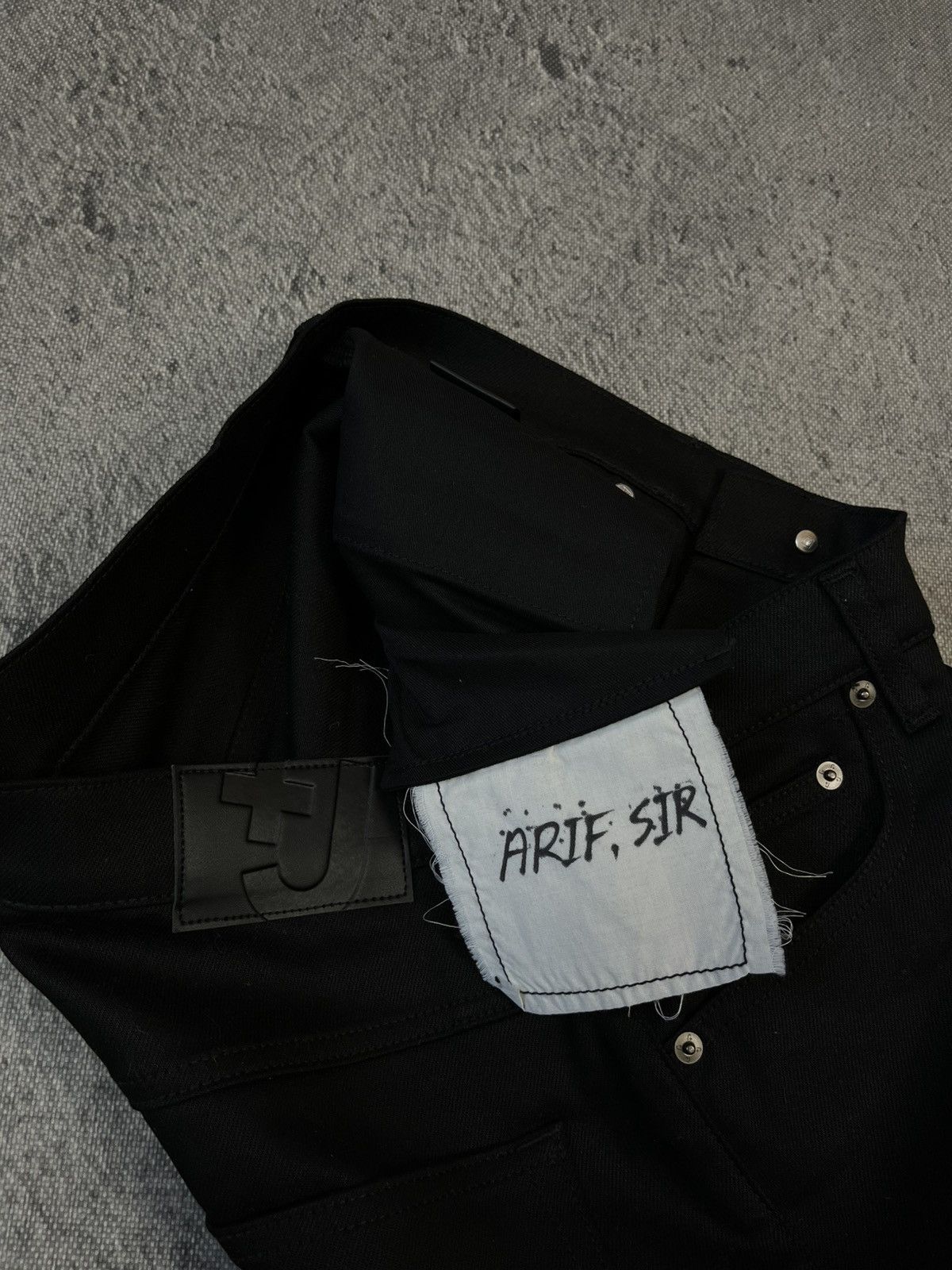 Jil Sander × Uniqlo J+ Jil Sander x Uniqlo Black Denim Jeans Size US 32 / EU 48 - 8 Thumbnail