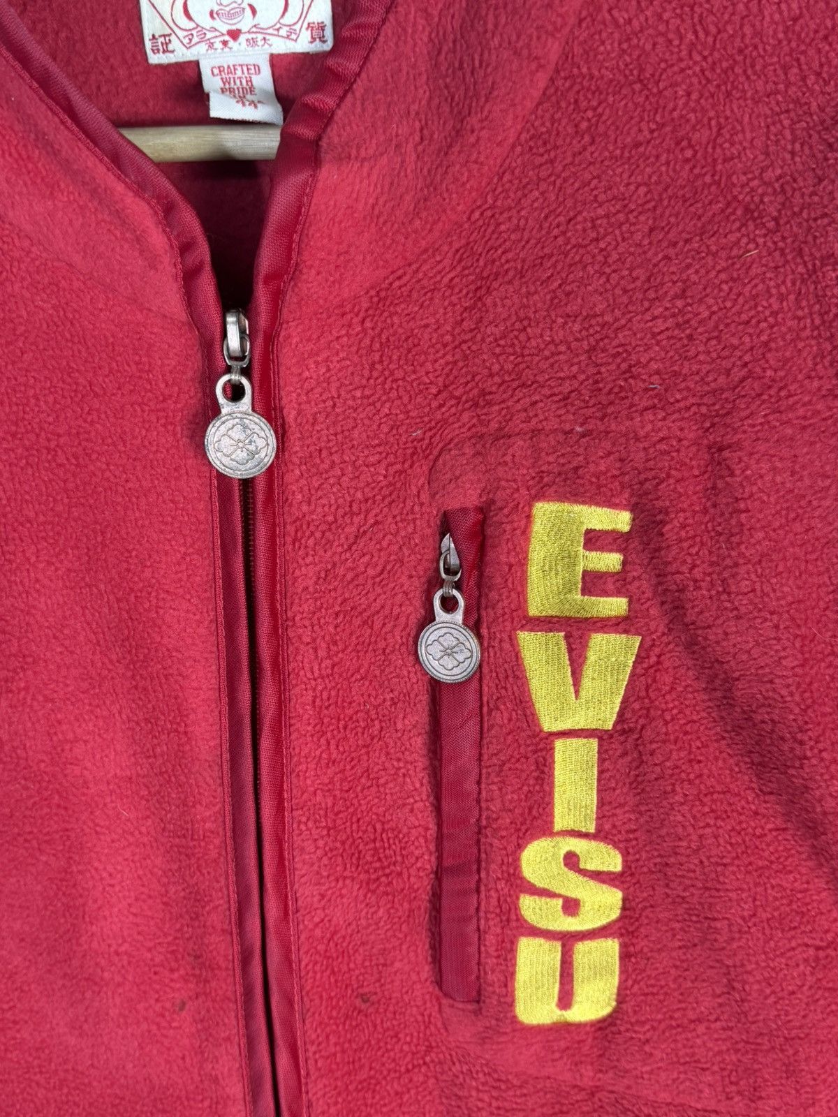 Evisu Vintage Evisu Boa Fleece Jacket Size US L / EU 52-54 / 3 - 7 Thumbnail