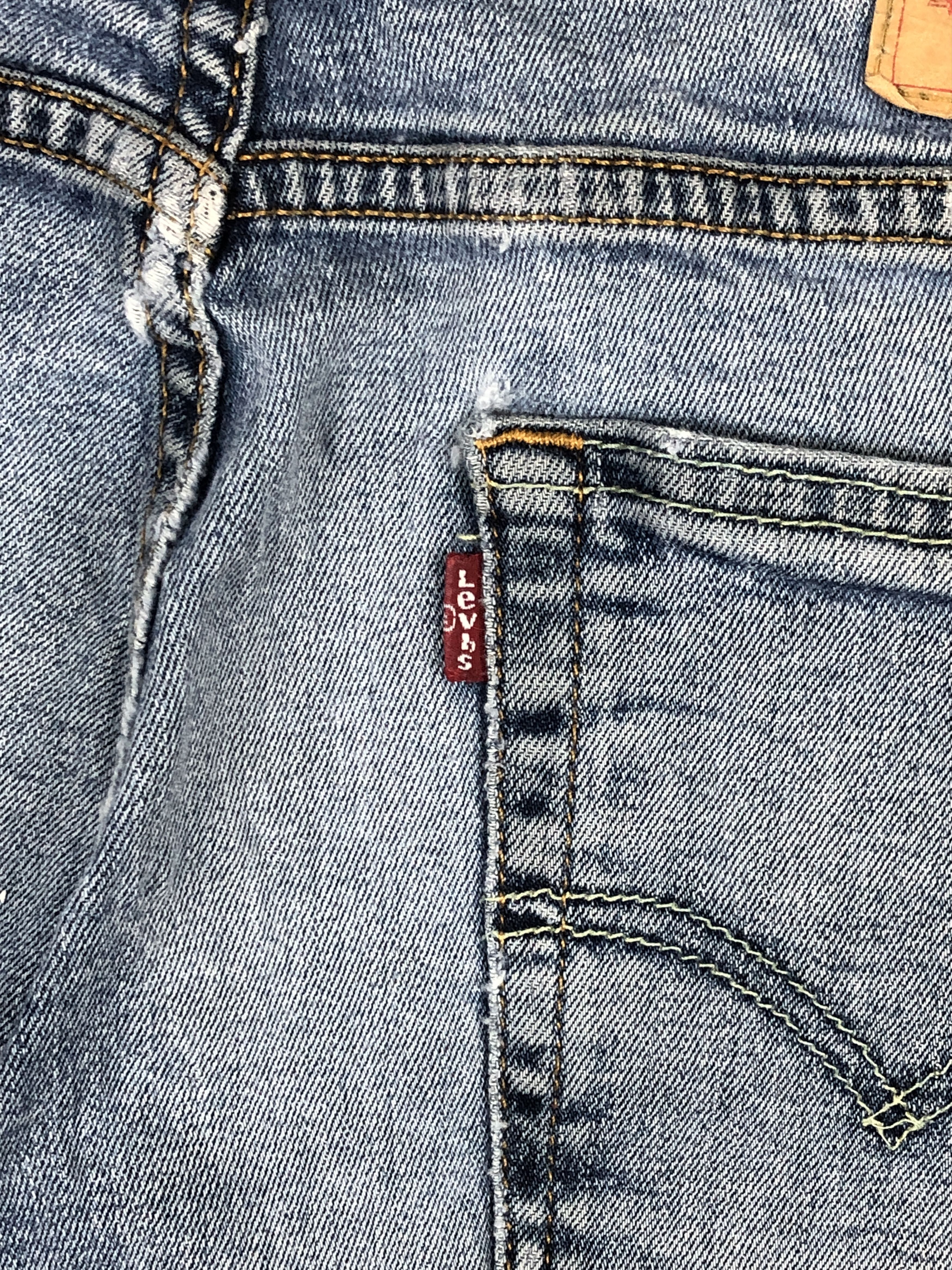 Levi's Vintage Levis 511 Faded Blue Denim DP2371 Size US 28 / EU 44 - 6 Thumbnail