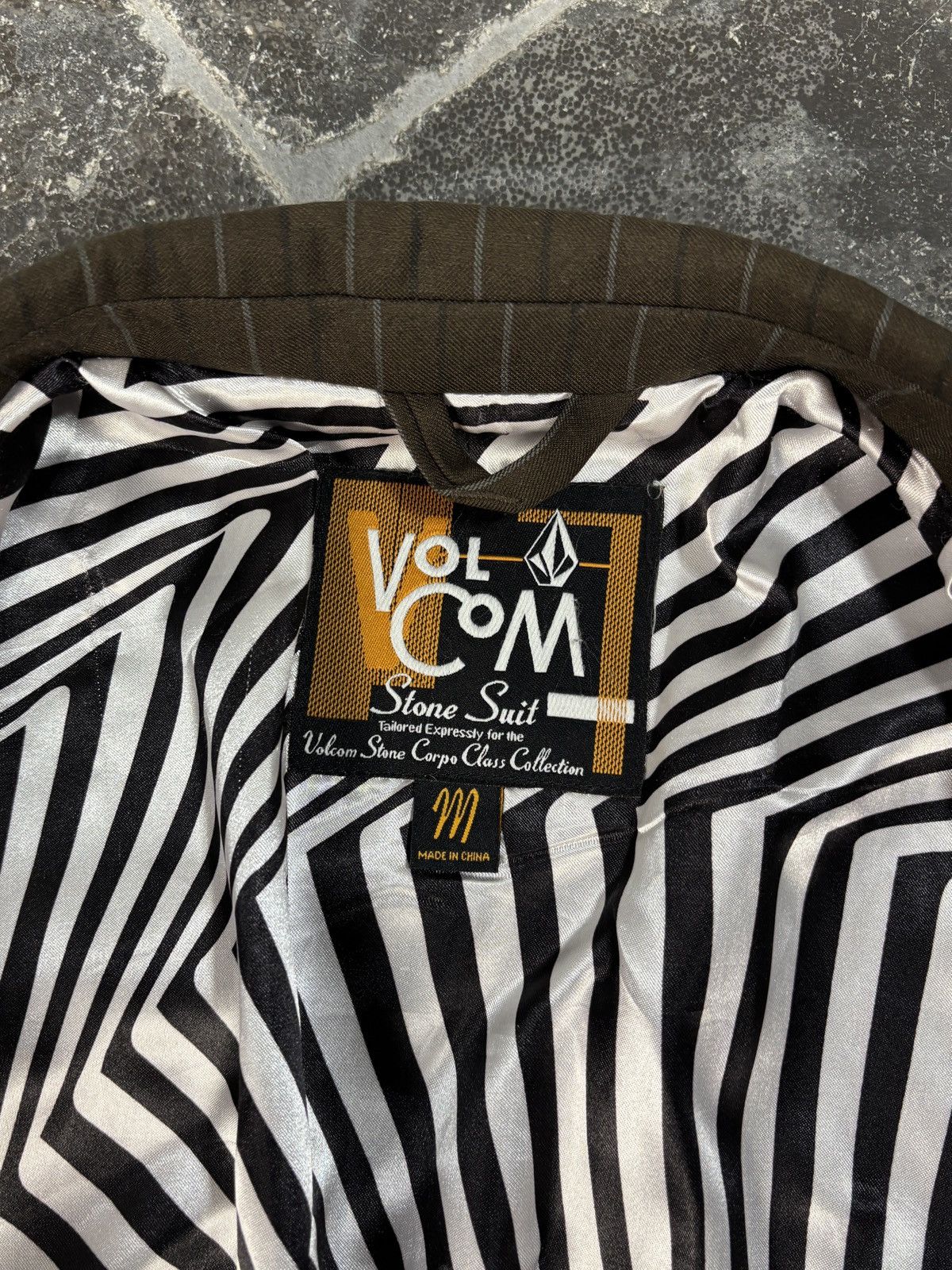 Volcom Volcom Stone Corpo Class Two Piece Suit Snow Nylon Polyester Size 40R - 11 Thumbnail