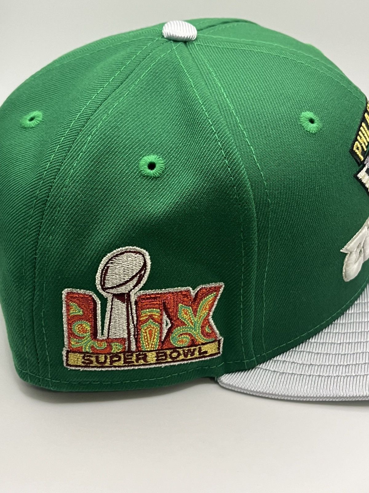 MyFitteds 7 3/8 PHILADELPHIA EAGLES SUPER BOWL LIX CHAMPIONS HAT Size ONE SIZE - 3 Thumbnail