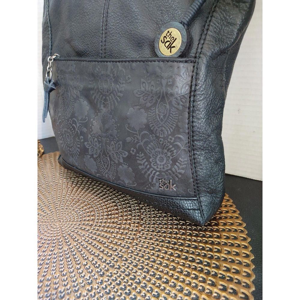 The Sak The Sak Lucia Leather Embossed Crossbody Size ONE SIZE - 2 Thumbnail