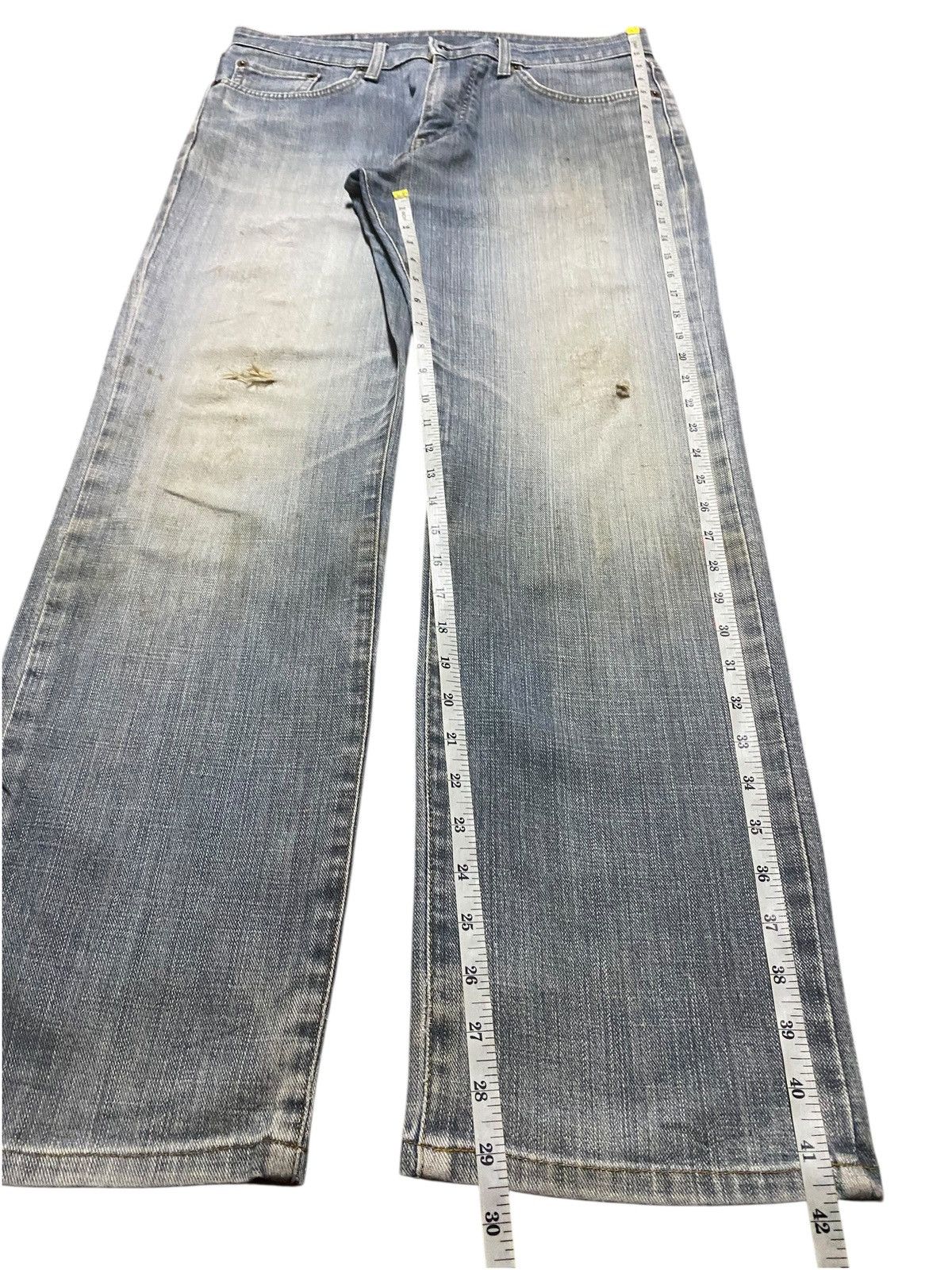 Edwin Vintage Japanese Brand Edwin F503 Faded Distressed Jeans Size US 34 / EU 50 - 14 Thumbnail