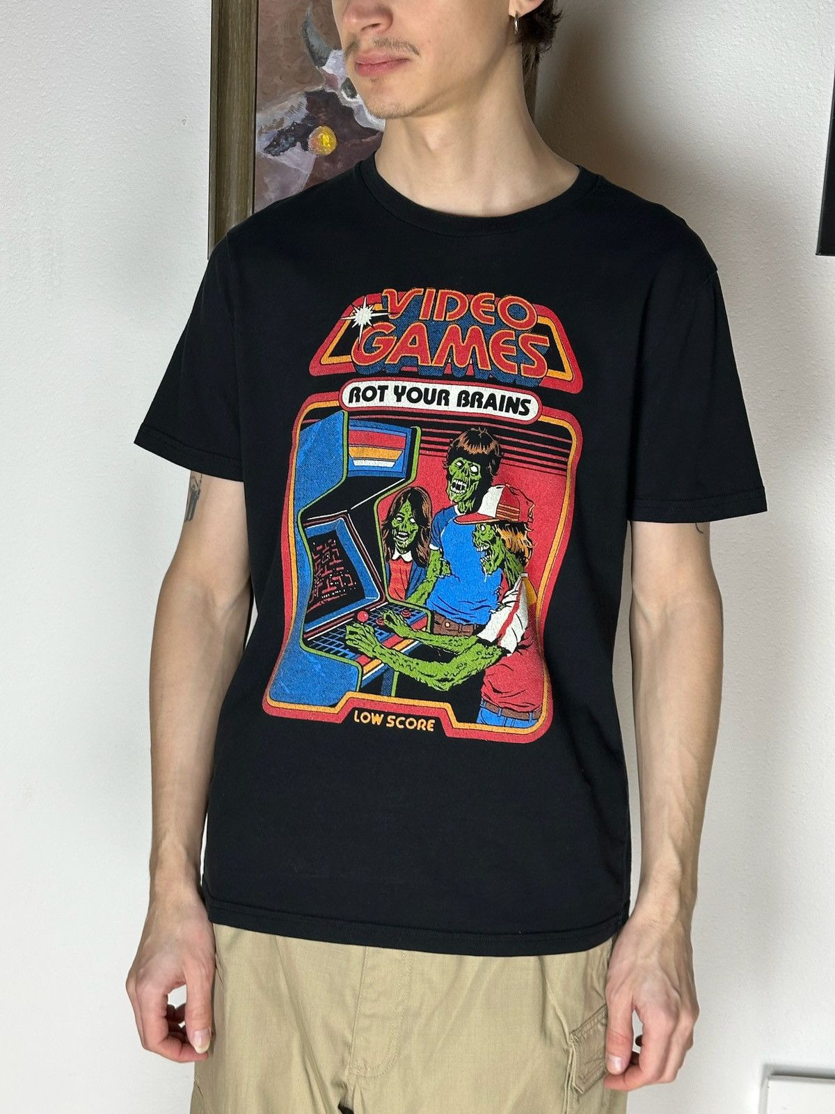 Other Vintage Steven Rhodes zombie video game tee horror Size US M / EU 48-50 / 2 - 1 Thumbnail