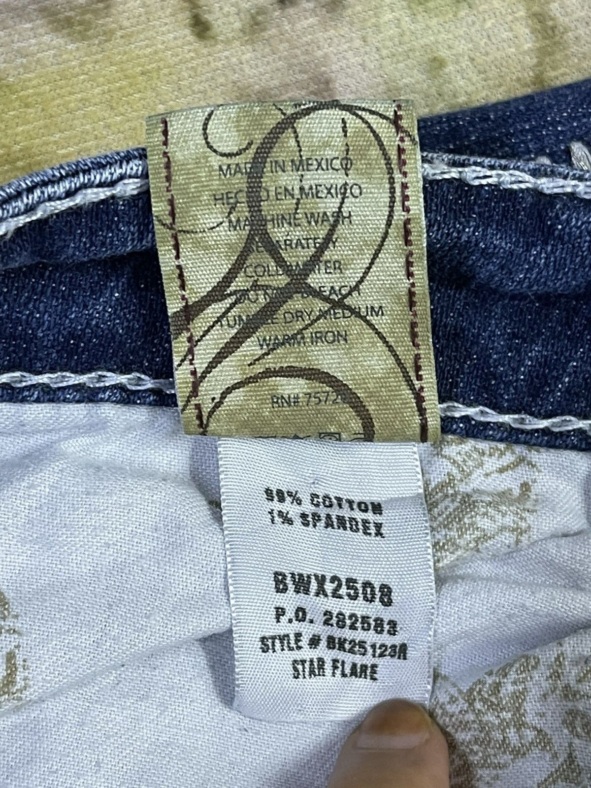 BKE Super Star Flare BKE Distressed Low Rise Denim Size US 36 / EU 52 - 20 Thumbnail