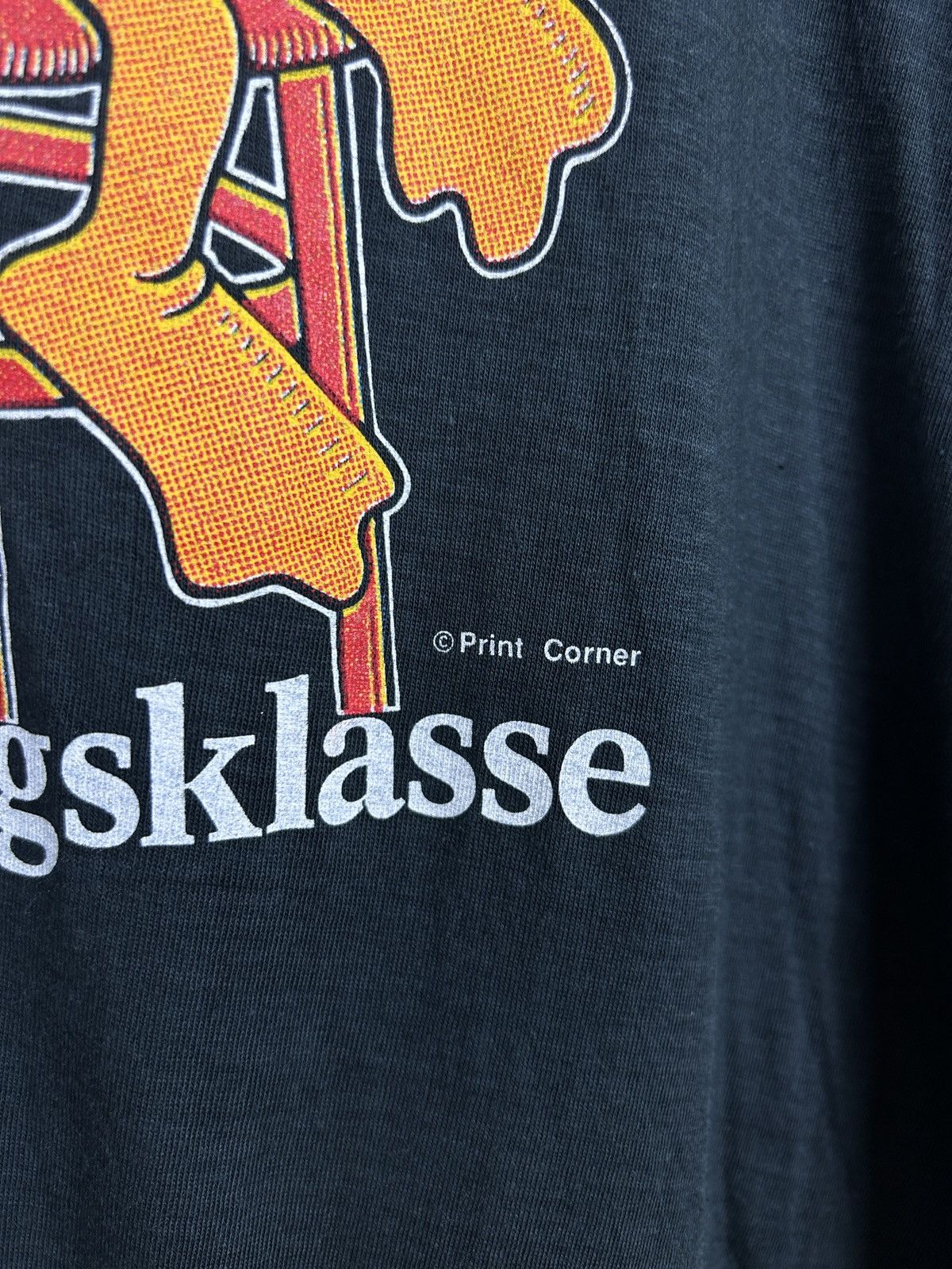 Vintage 90s Vintage Donald Duck Kampftrinker German Drinker T-Shirt Size US M / EU 48-50 / 2 - 3 Thumbnail