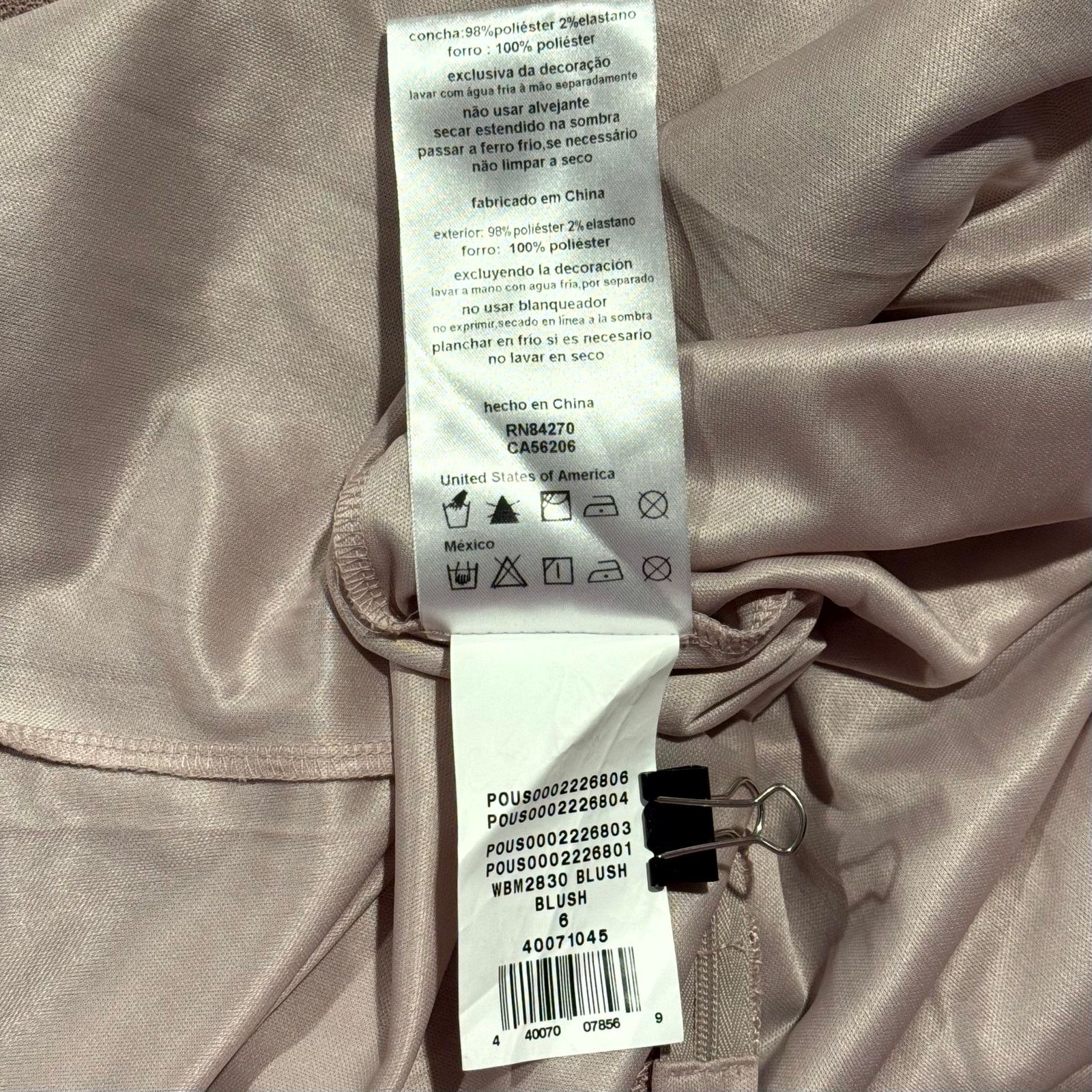 Oleg Cassini Oleg Cassini Floral Sequin Maxi Gown Blush Formal Evening 6 Size M / US 6-8 / IT 42-44 - 6 Thumbnail