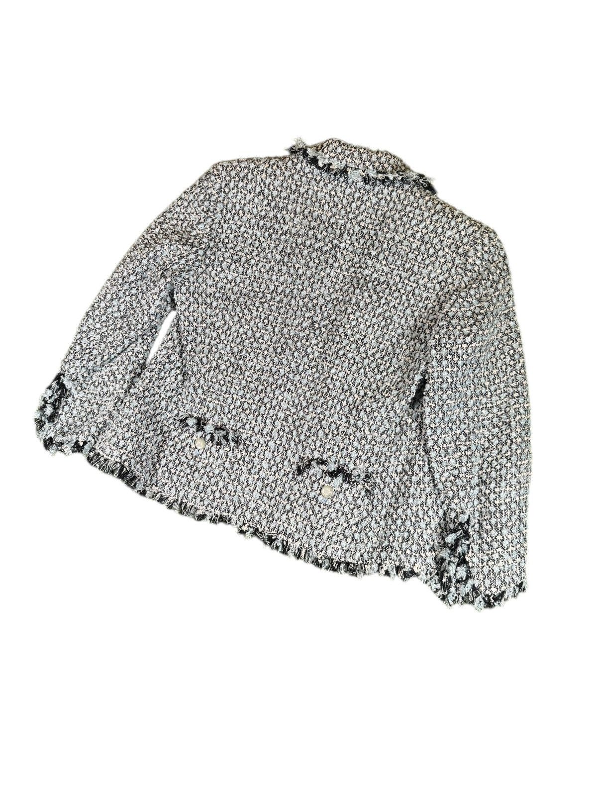 Escada Escada Tweed Fringed Blazer Jacket 36 Size XS / US 0-2 / IT 36-38 - 4 Thumbnail