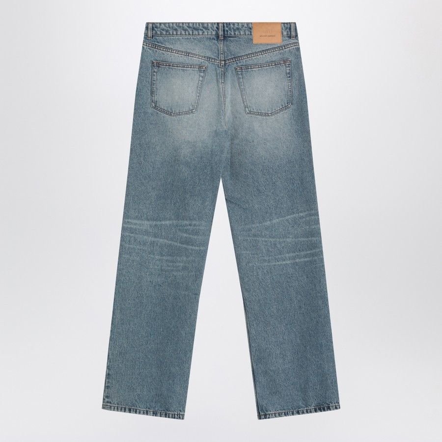 AMI o1d2blof0625 Denim Jeans in Light Blue Size US 32 / EU 48 - 2 Thumbnail