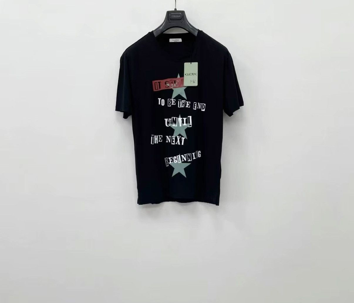 Valentino VALENTINO Washed Vintage Short Sleeve T-shirt J30 Size US M / EU 48-50 / 2 - 1 Thumbnail
