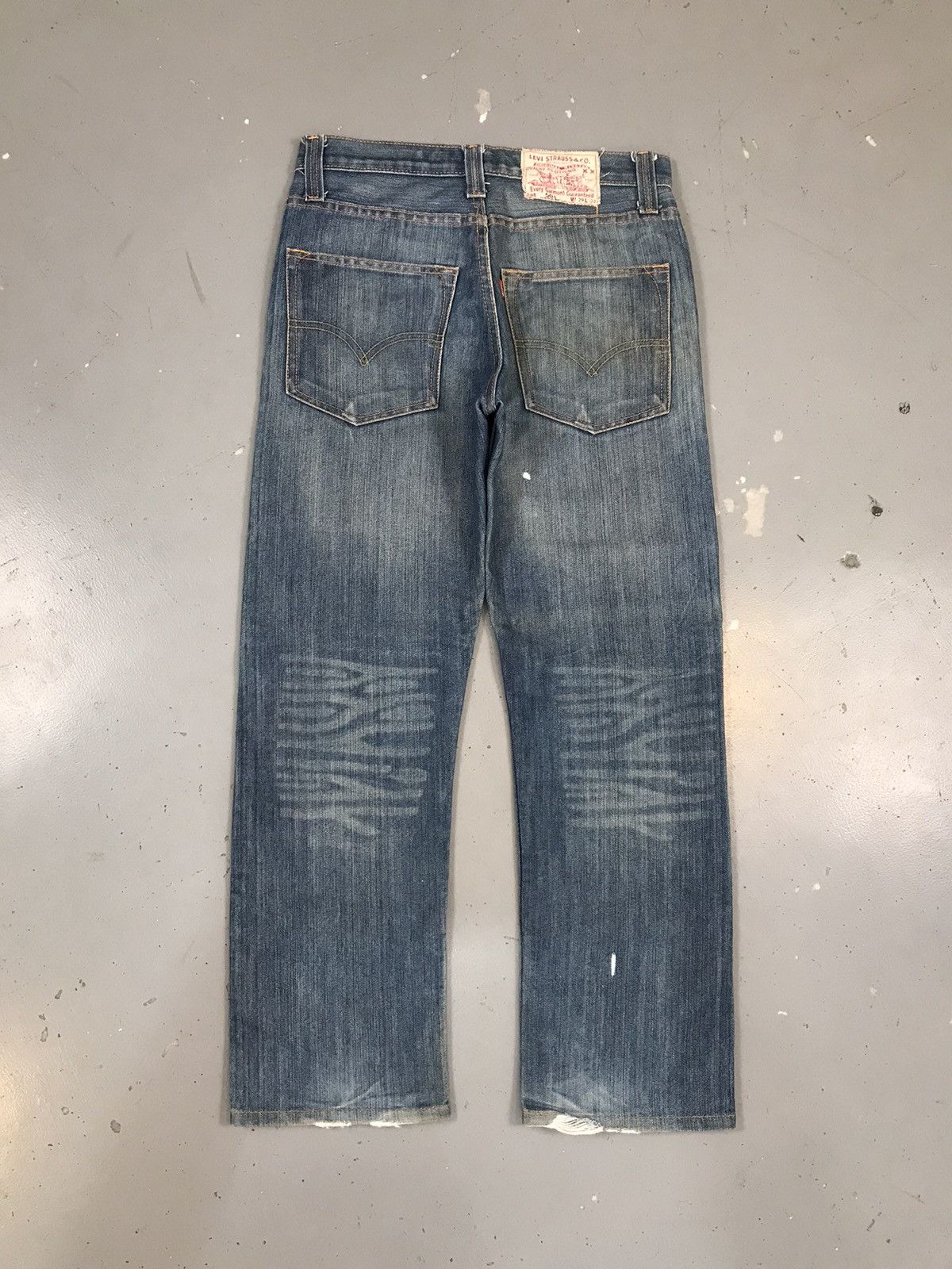Levi's × Vintage Vintage Levi’s Strauss & co. Red tab 501 denim Size US 30 / EU 46 - 2 Thumbnail