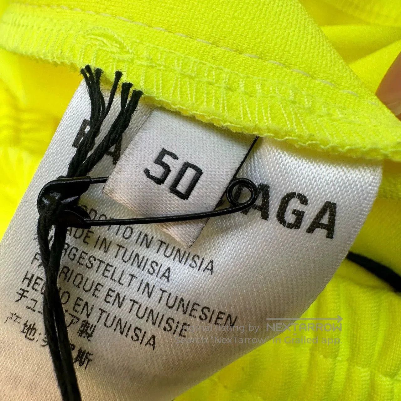Balenciaga balenciaga logo striped casual pants. Size US 34 / EU 50 - 4 Thumbnail