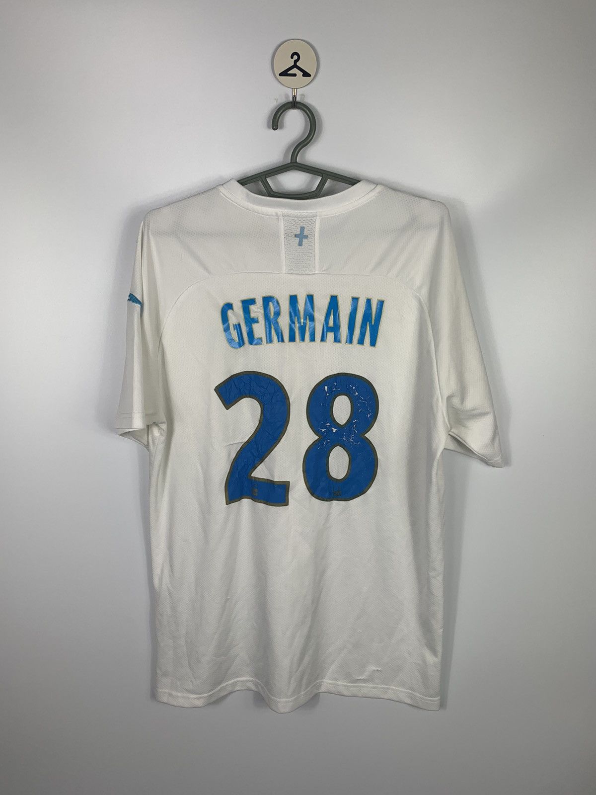 Puma Puma Olympique Marseille 2019/20 Home Jersey #28 Germain Size US XL / EU 56 / 4 - 3 Thumbnail
