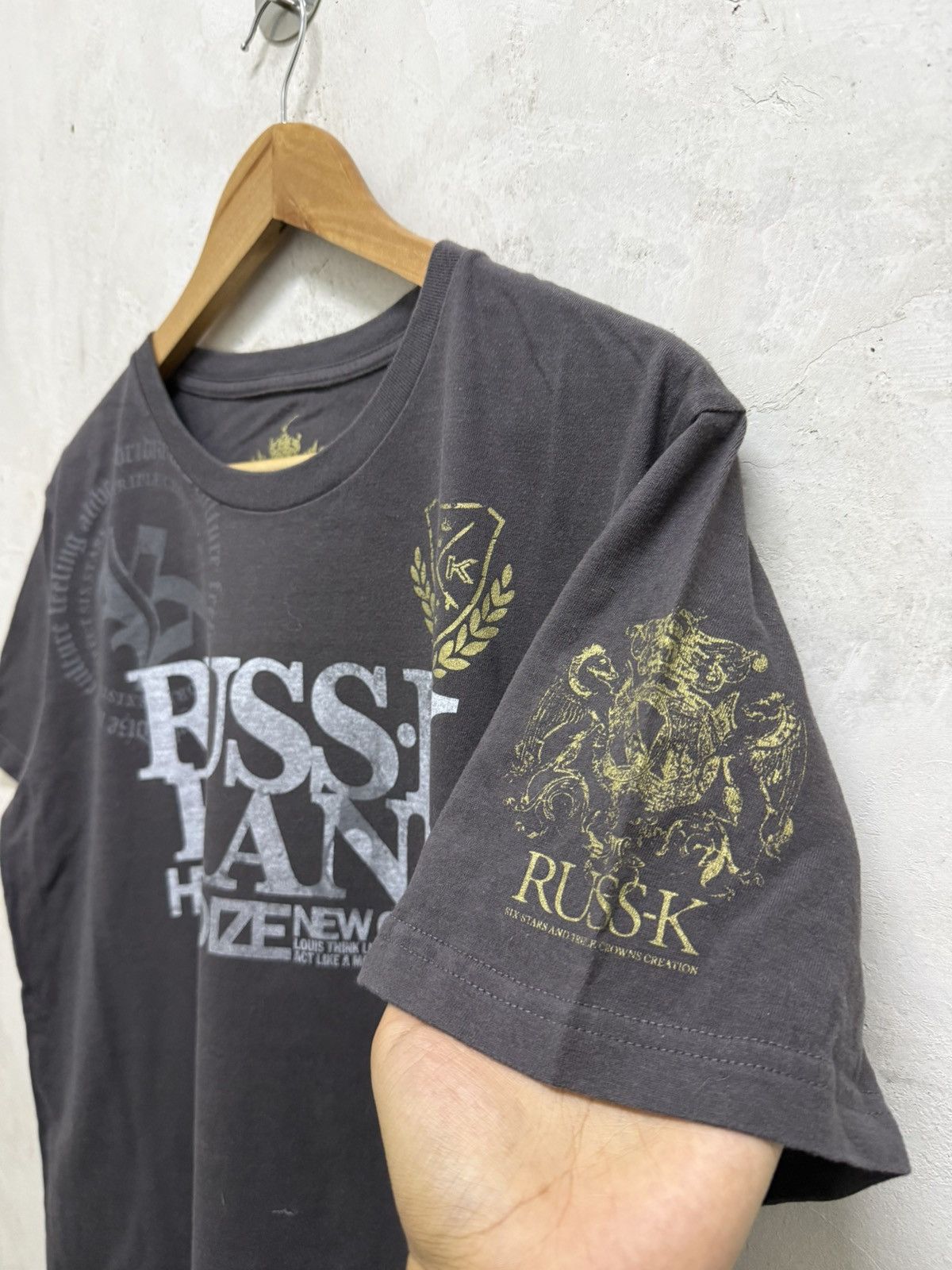 If Six Was Nine Russ K Wild Poem Gothic Emo T Shirt Size US M / EU 48-50 / 2 - 5 Thumbnail