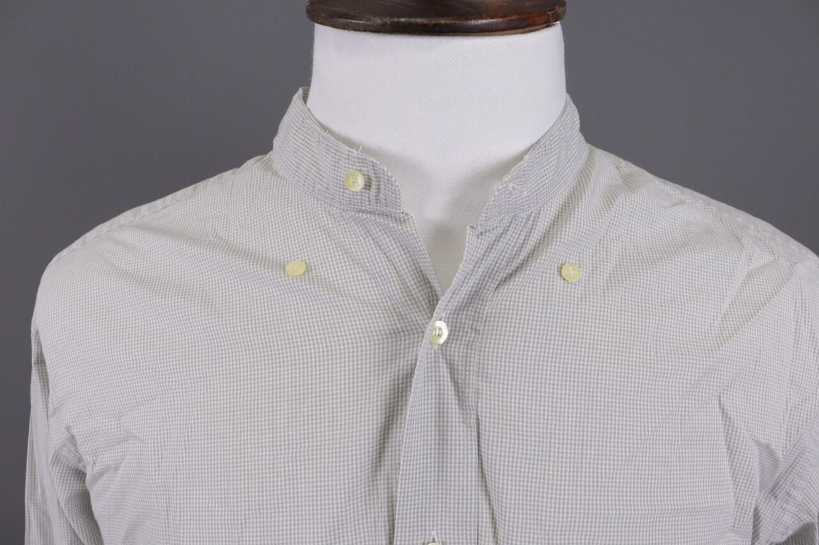 Lacoste Lacoste Gray Printed Long Sleeve Button Dress Shirt Size 44 Size US M / EU 48-50 / 2 - 4 Thumbnail